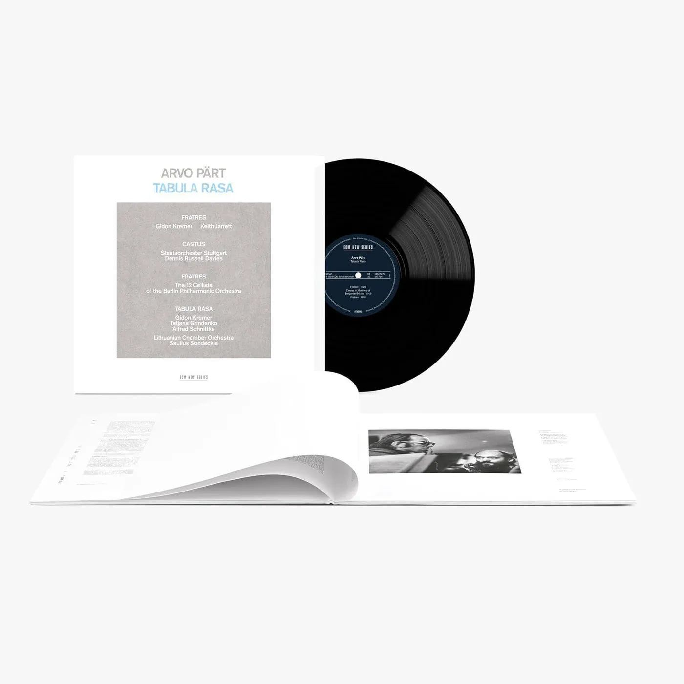 Arvo Pärt Tabula Rasa Vinyl Record