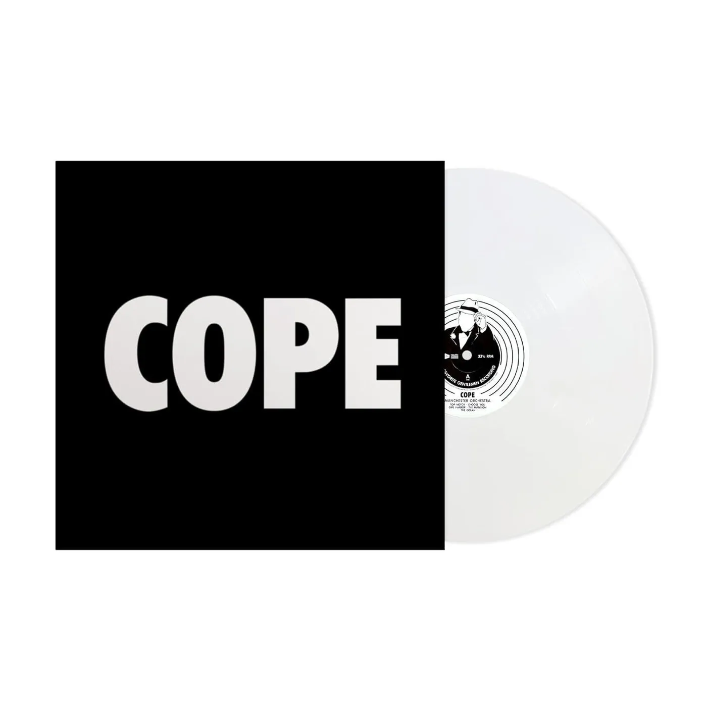 Manchester Orchestra Cope (10th Anniversary Limited  Edition) (White) Vinyl Record