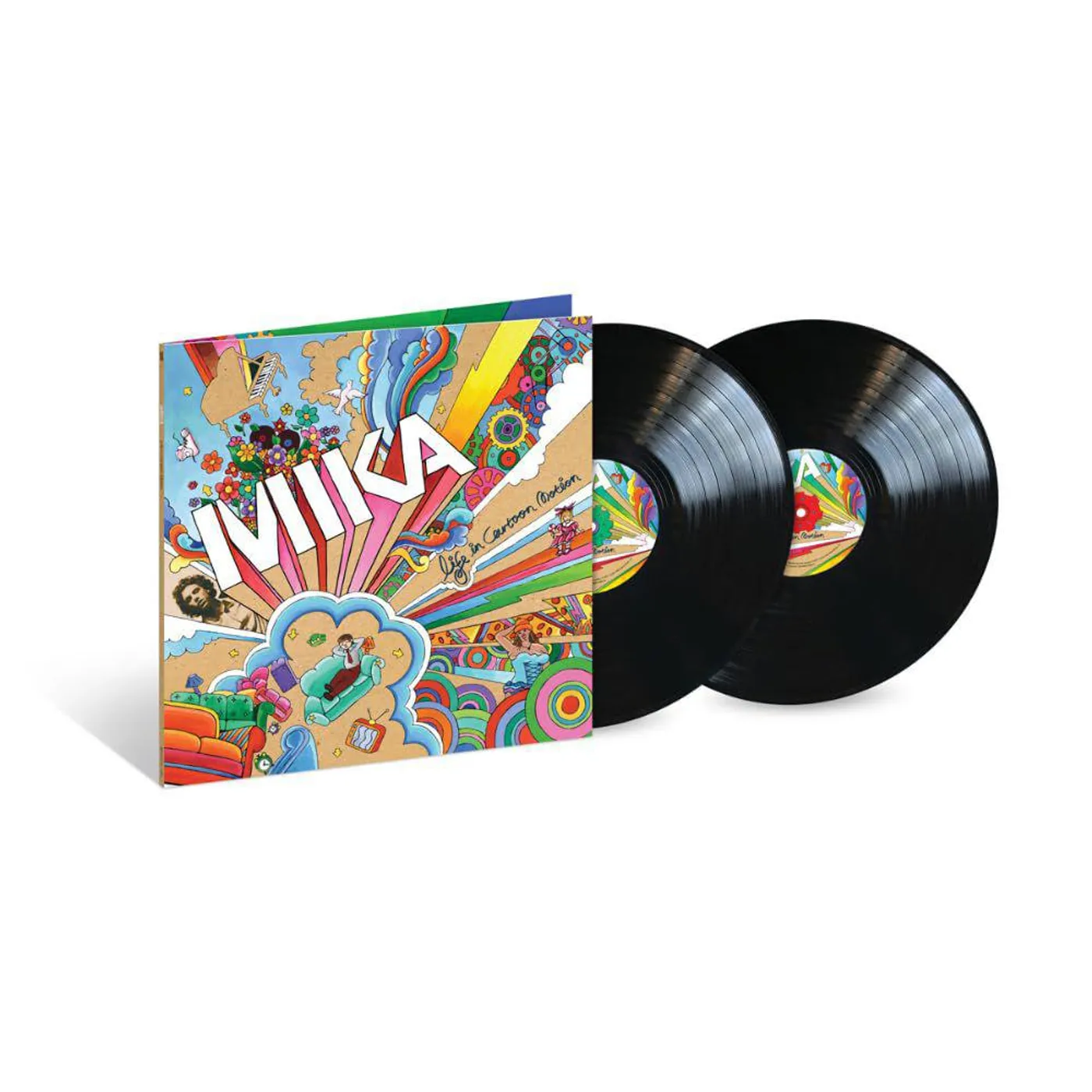 MIKA Life In Cartoon Motion (2LP) Vinyl Record