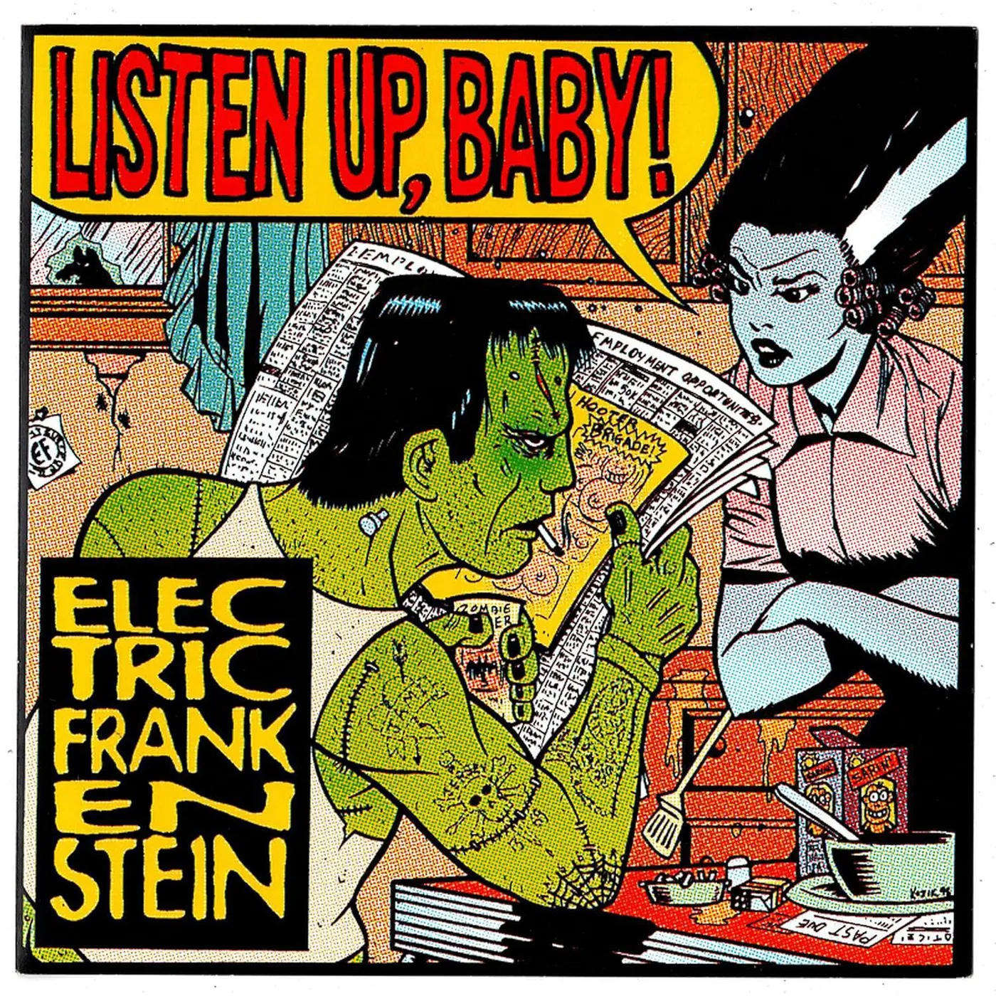 Electric Frankenstein Listen Up Baby [Import] Vinyl Record