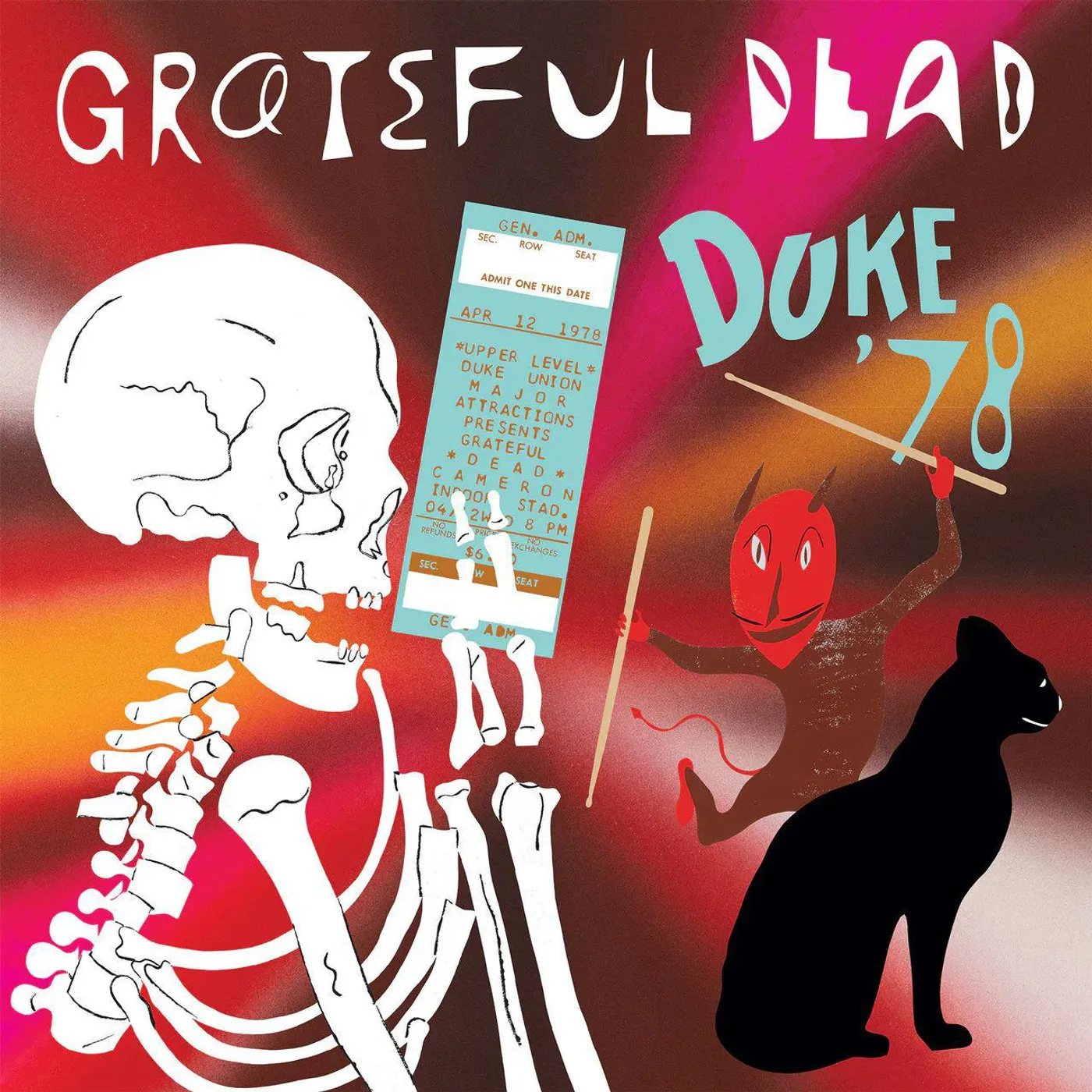 Grateful Dead Duke '78 (4LP/180G/Box Set/Limited) Vinyl Record