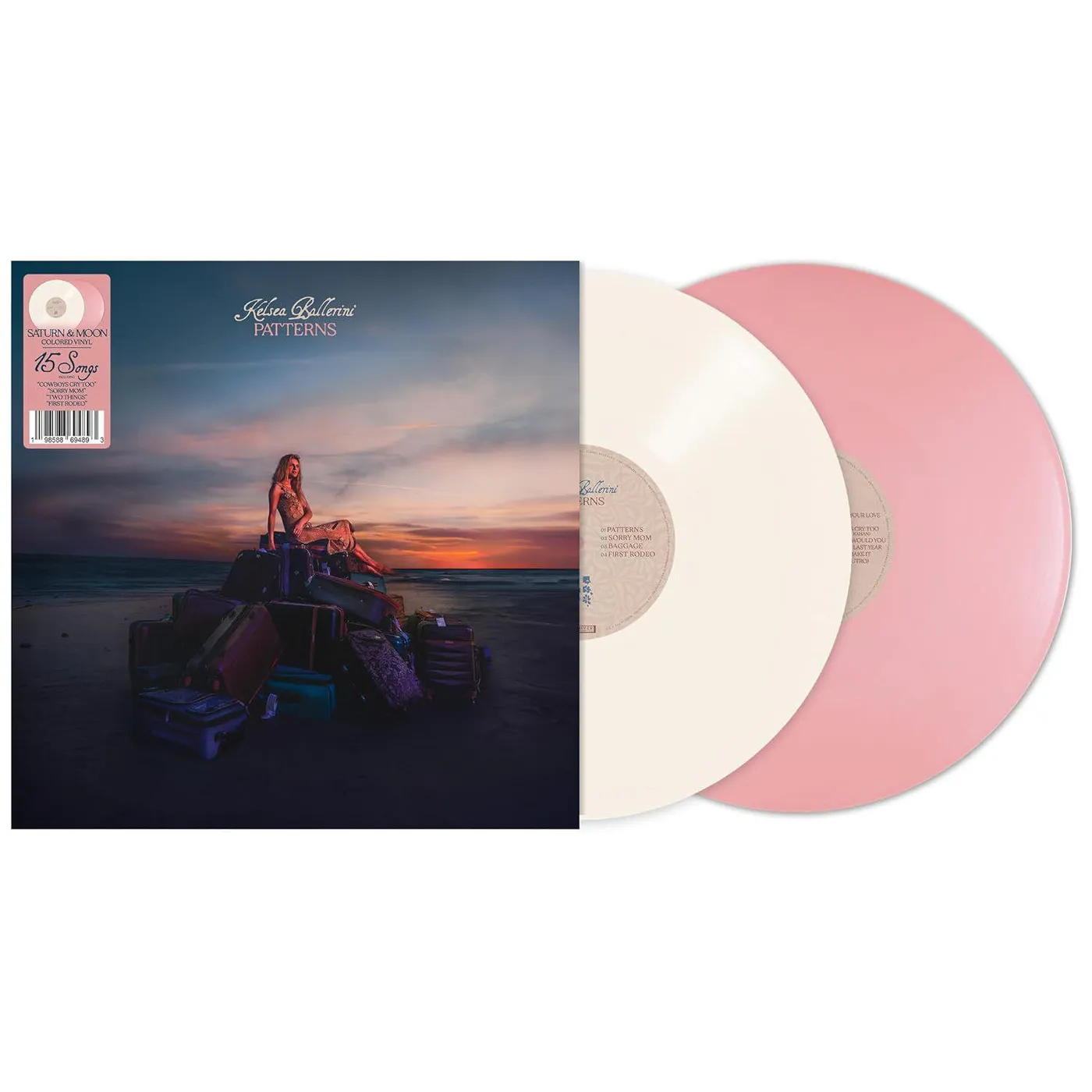 Kelsea Ballerini Patterns (2LP/Saturn & Moon Colored) Vinyl Record