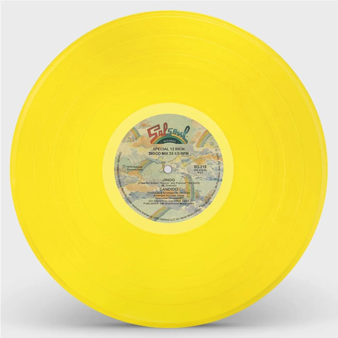 Candido Jingo / Thousand Finger Man (Import/Yellow) Vinyl Record