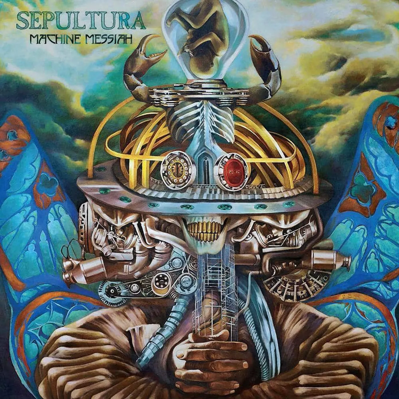 Sepultura Machine Messiah (40th Anniversary Edition) (180g/2LP/Ruby Red Marble) Vinyl Record