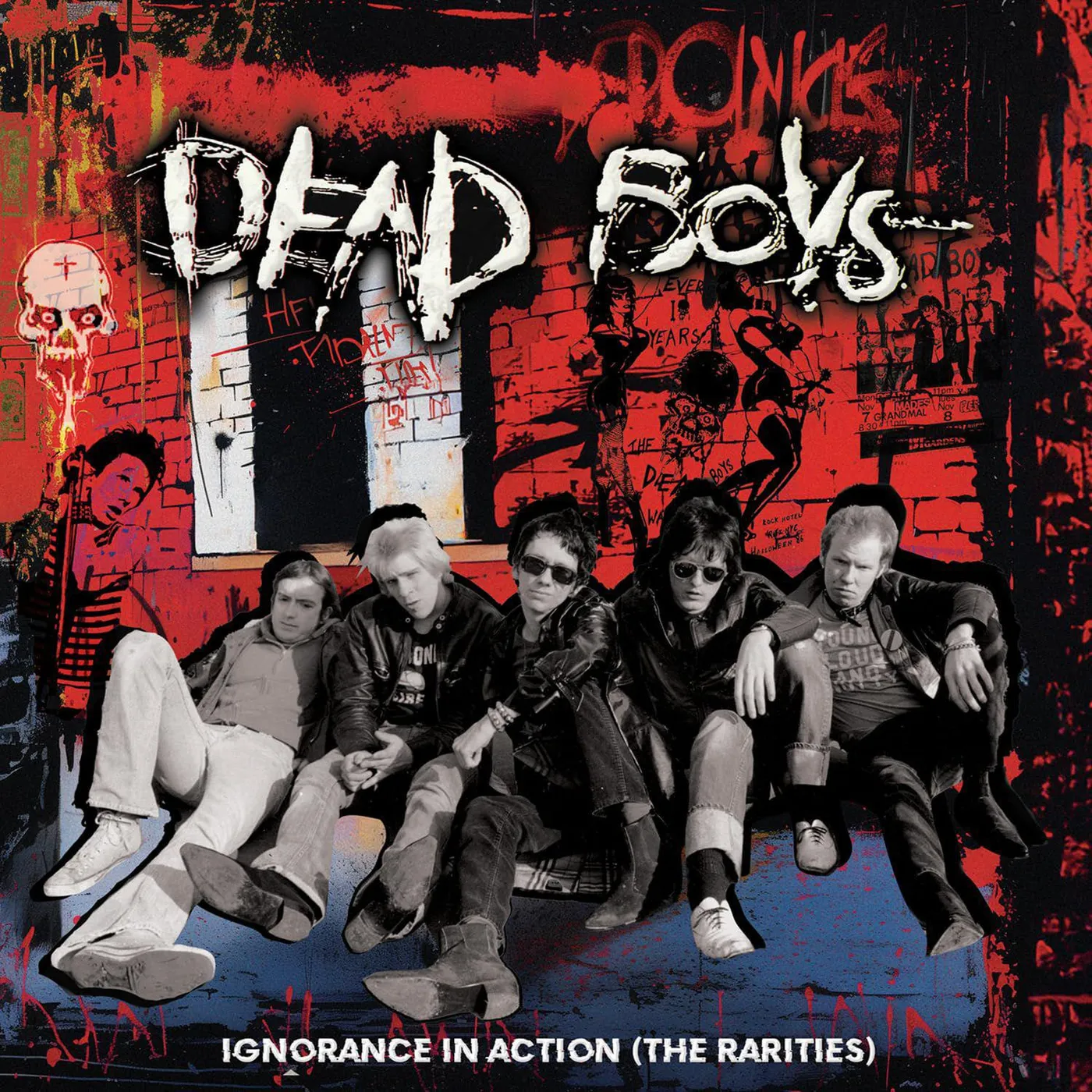 Dead Boys Ignorance In Action (The Rarities) (Red) Vinyl Record