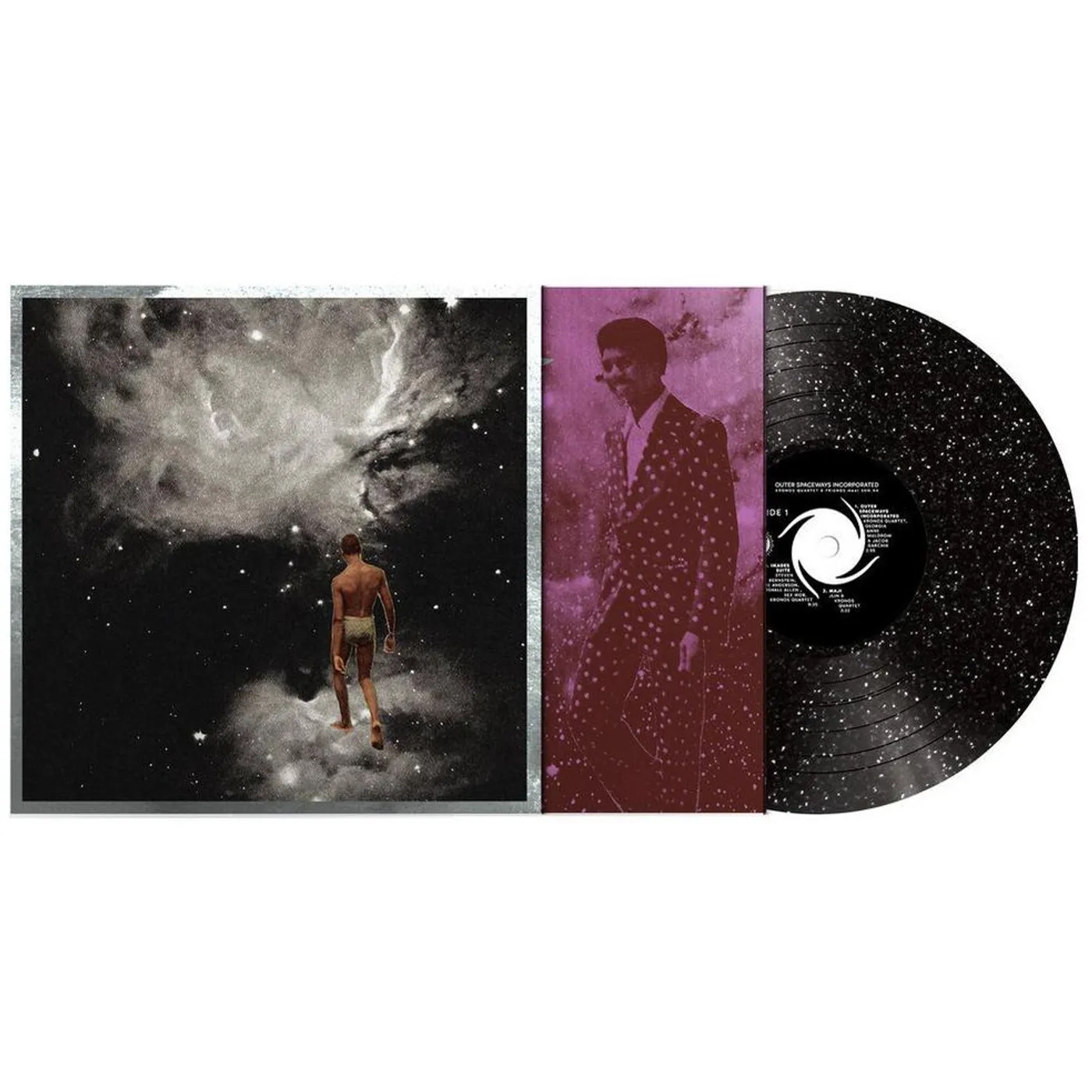 Red Hot Organization Outer Spaceways Incorporated : Kronos Quartet (Silver, Limited, Deluxe Edition) Vinyl Record