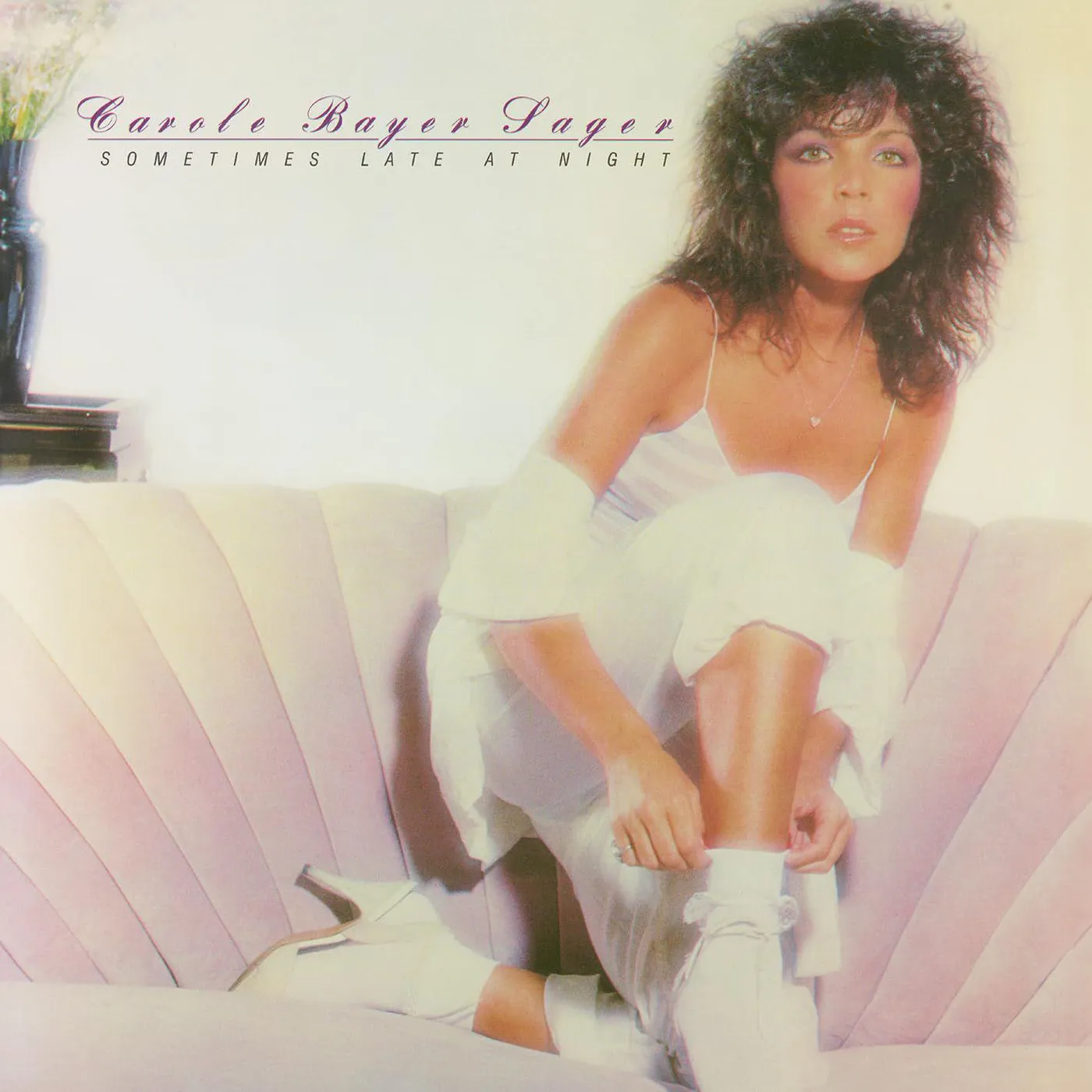 Carole Bayer Sager Sometimes Late At Night (White) Vinyl Record