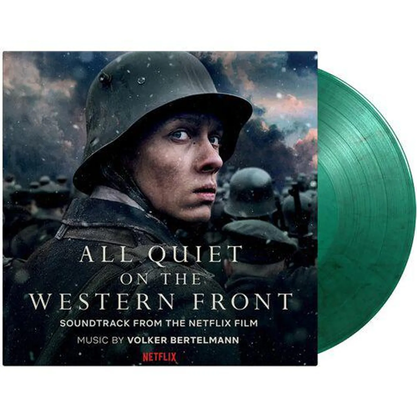 Volker Bertelmann All Quiet On The Western Front - Original Soundtrack (Limited/180-Gram/Camo Green) Vinyl Record