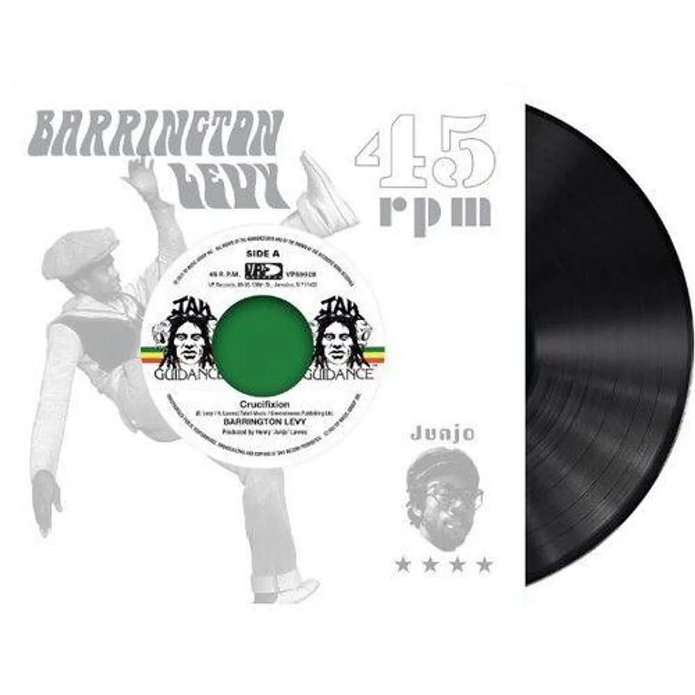 Crucifixion - Barrington Levy / River Jordan - Ran Vinyl Record