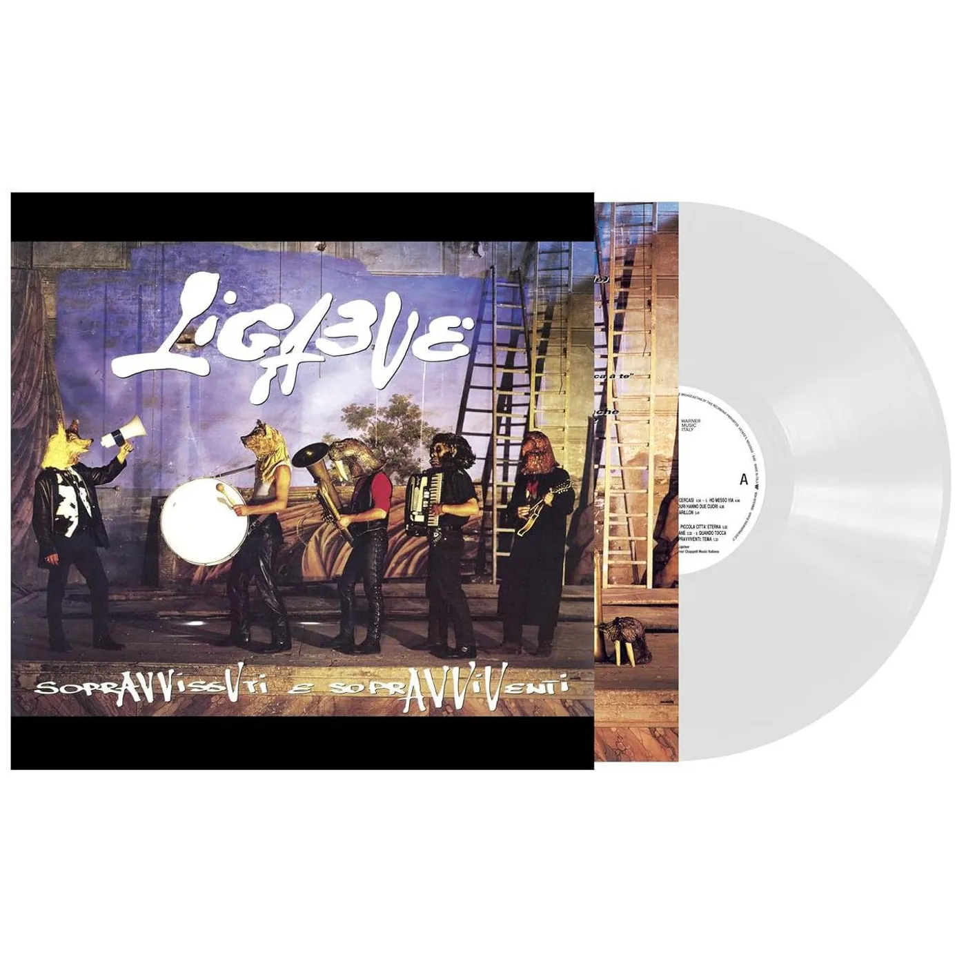 Ligabue Sopravvissuti E Sopravviventi Vinyl Record