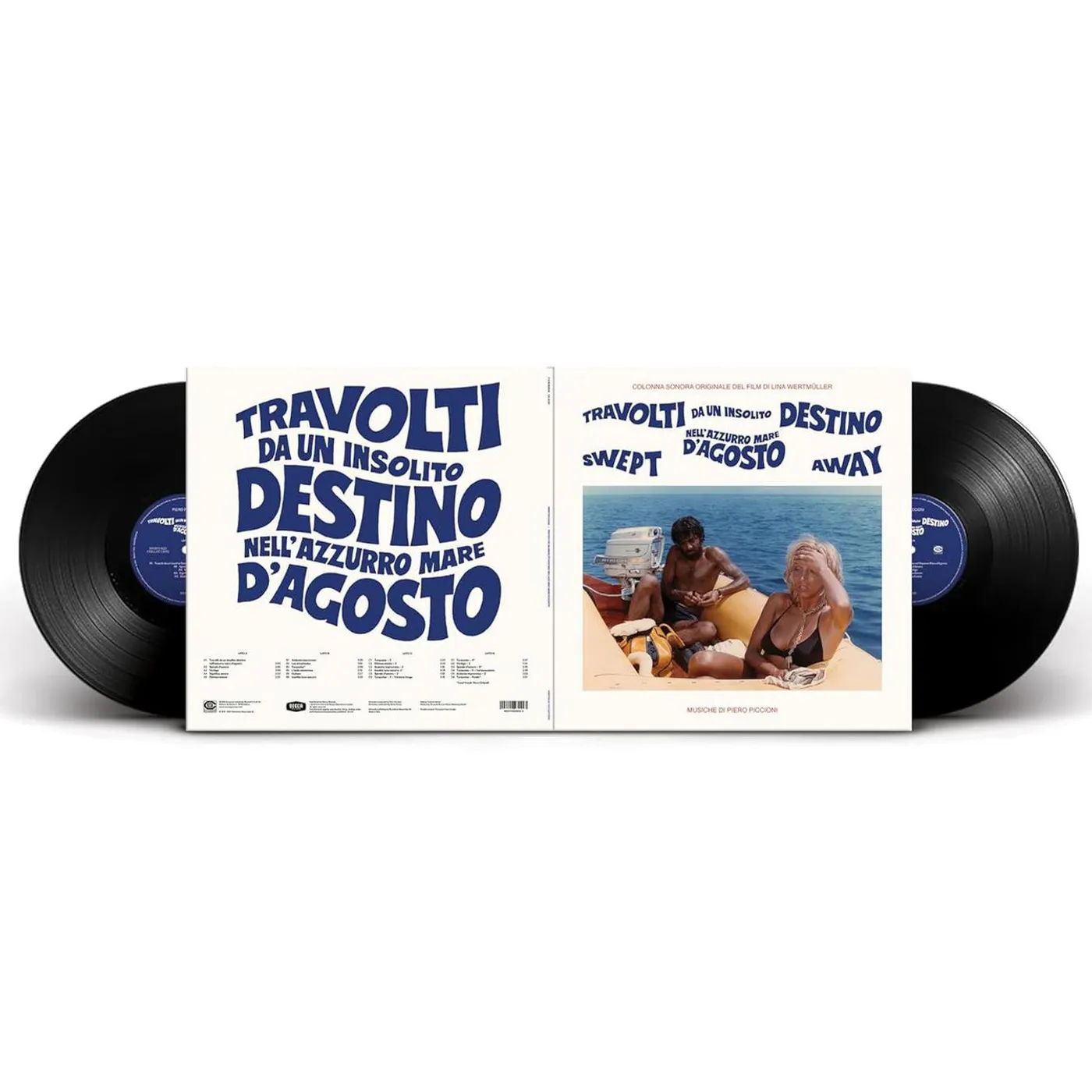 Piero Piccioni Swept Away - Original Soundtrack Vinyl Record