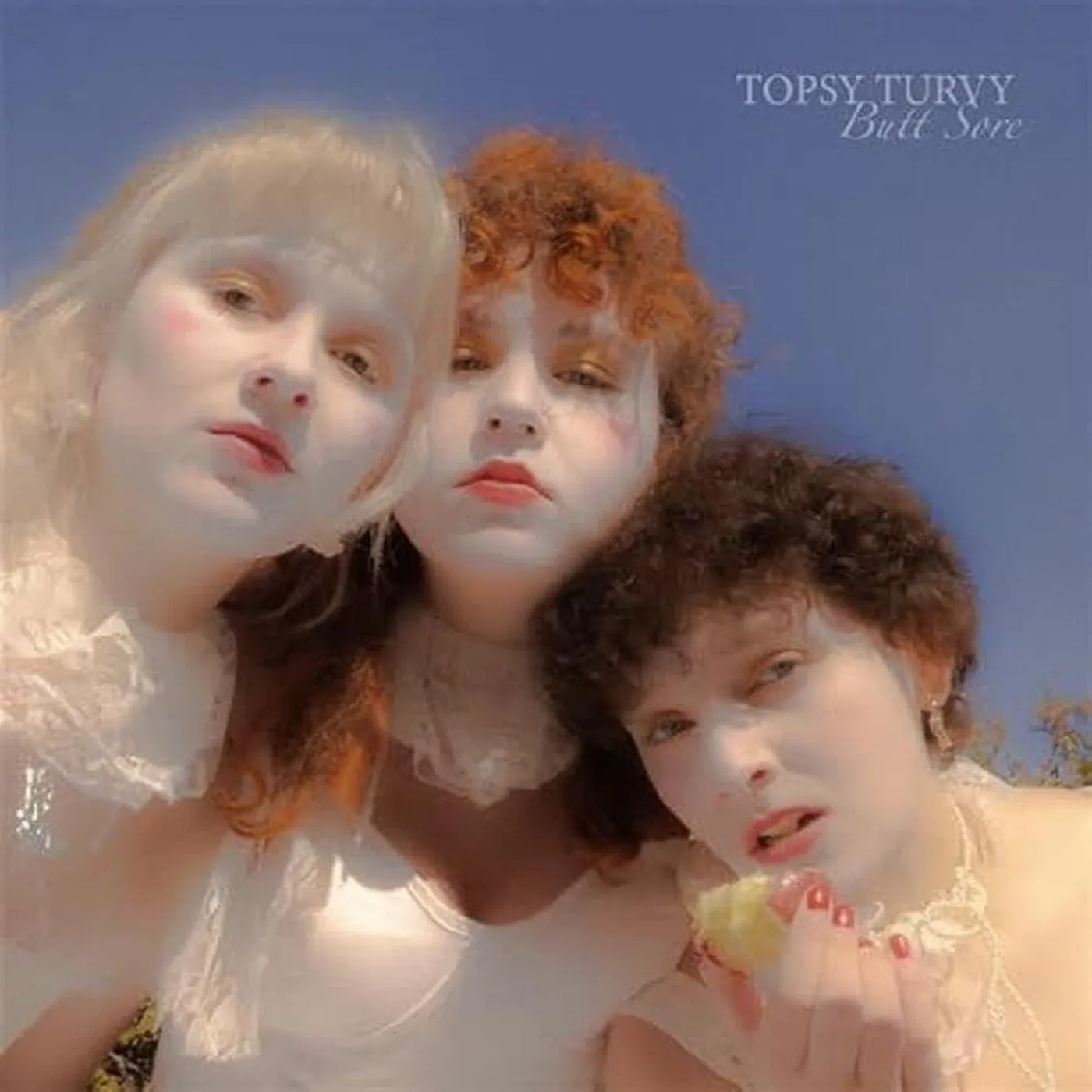TOPSY TURVY Butt Sore (White) Vinyl Record