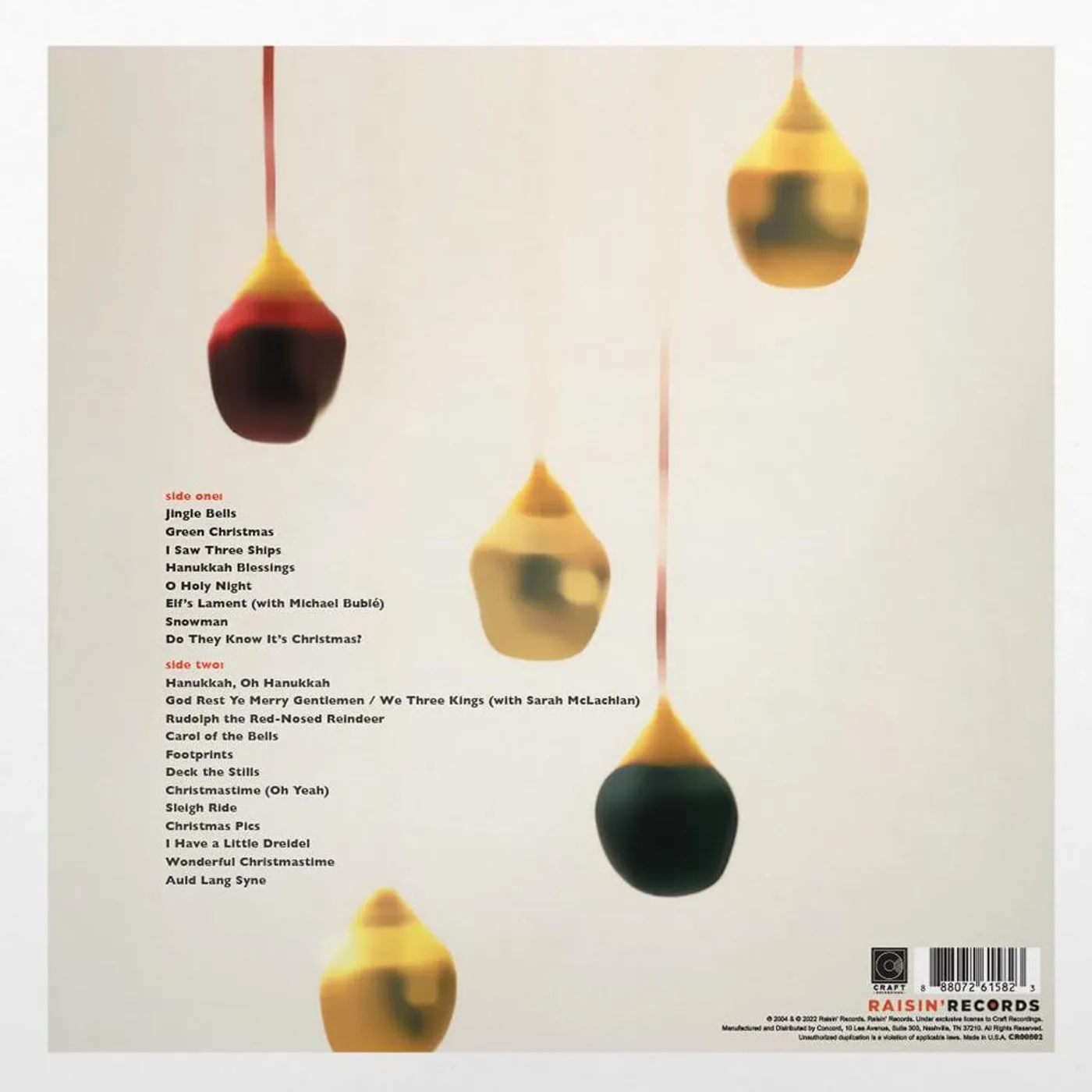 Barenaked Ladies For The Holidays Vinyl Record