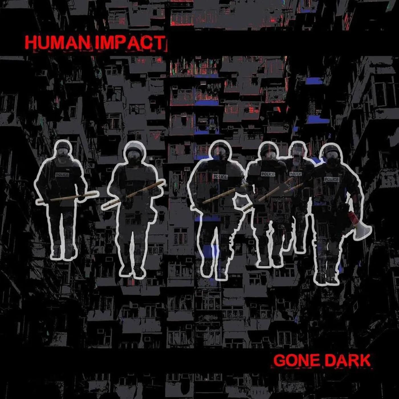 Human Impact Gone Dark Vinyl Record