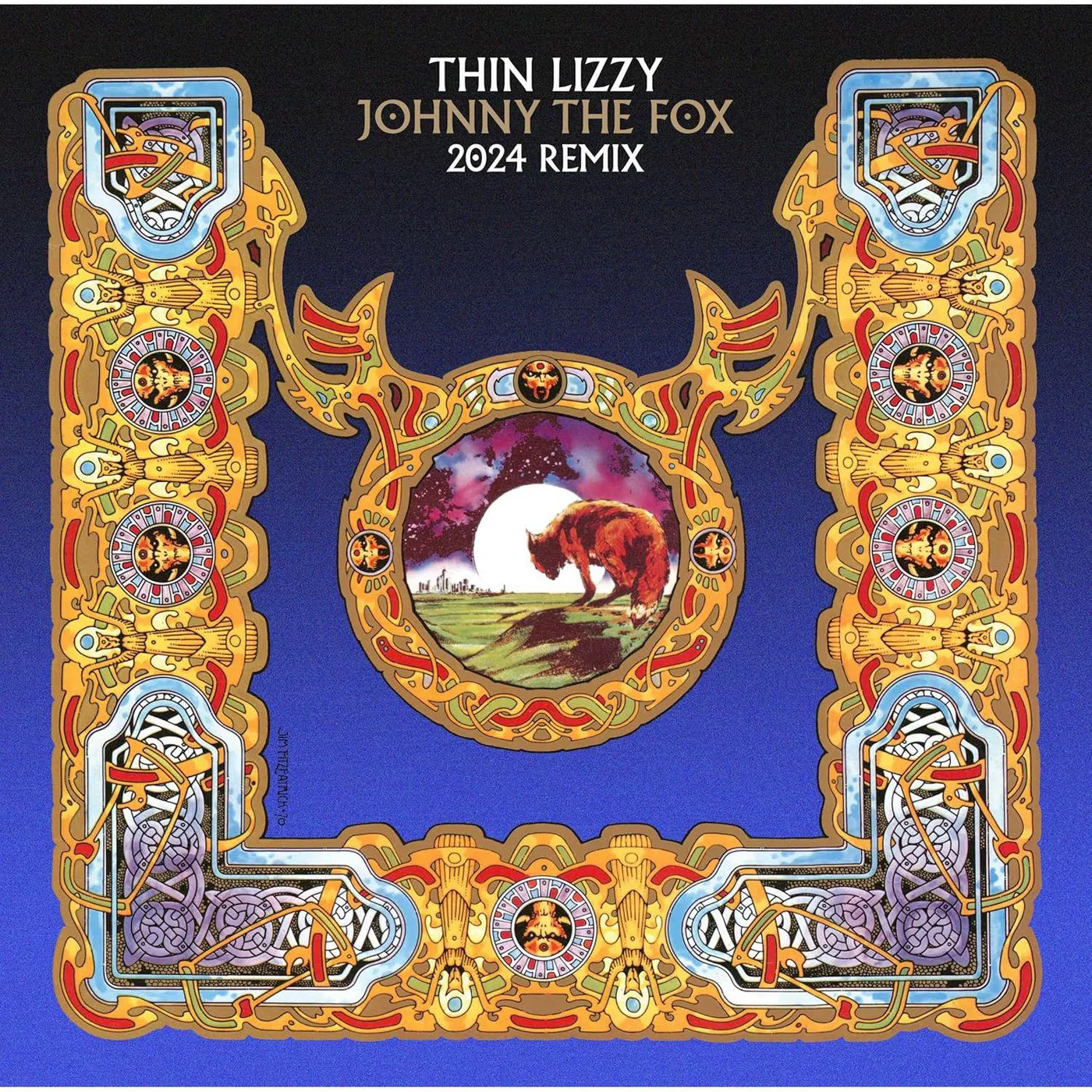 Thin Lizzy Johnny The Fox (Red) Vinyl Record
