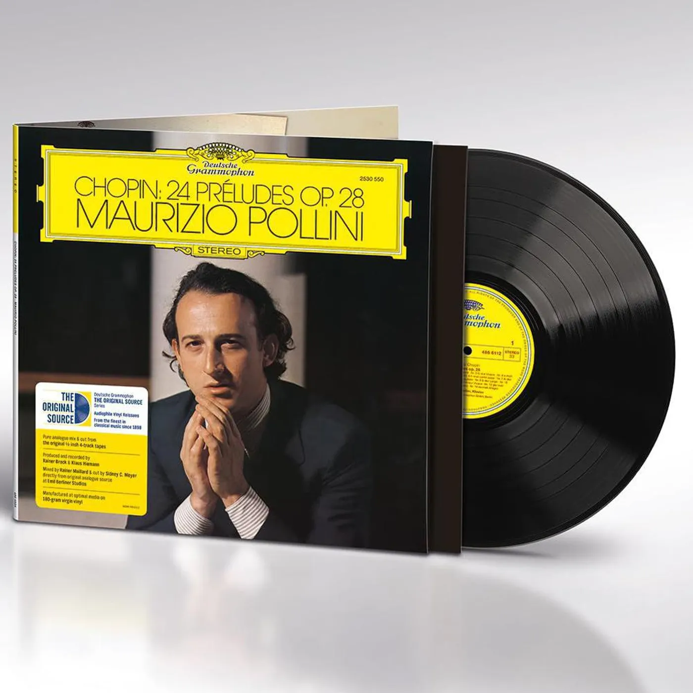 Maurizio Pollini Chopin: 24 Priludes, Op. 28 (The Original Source) Vinyl Record