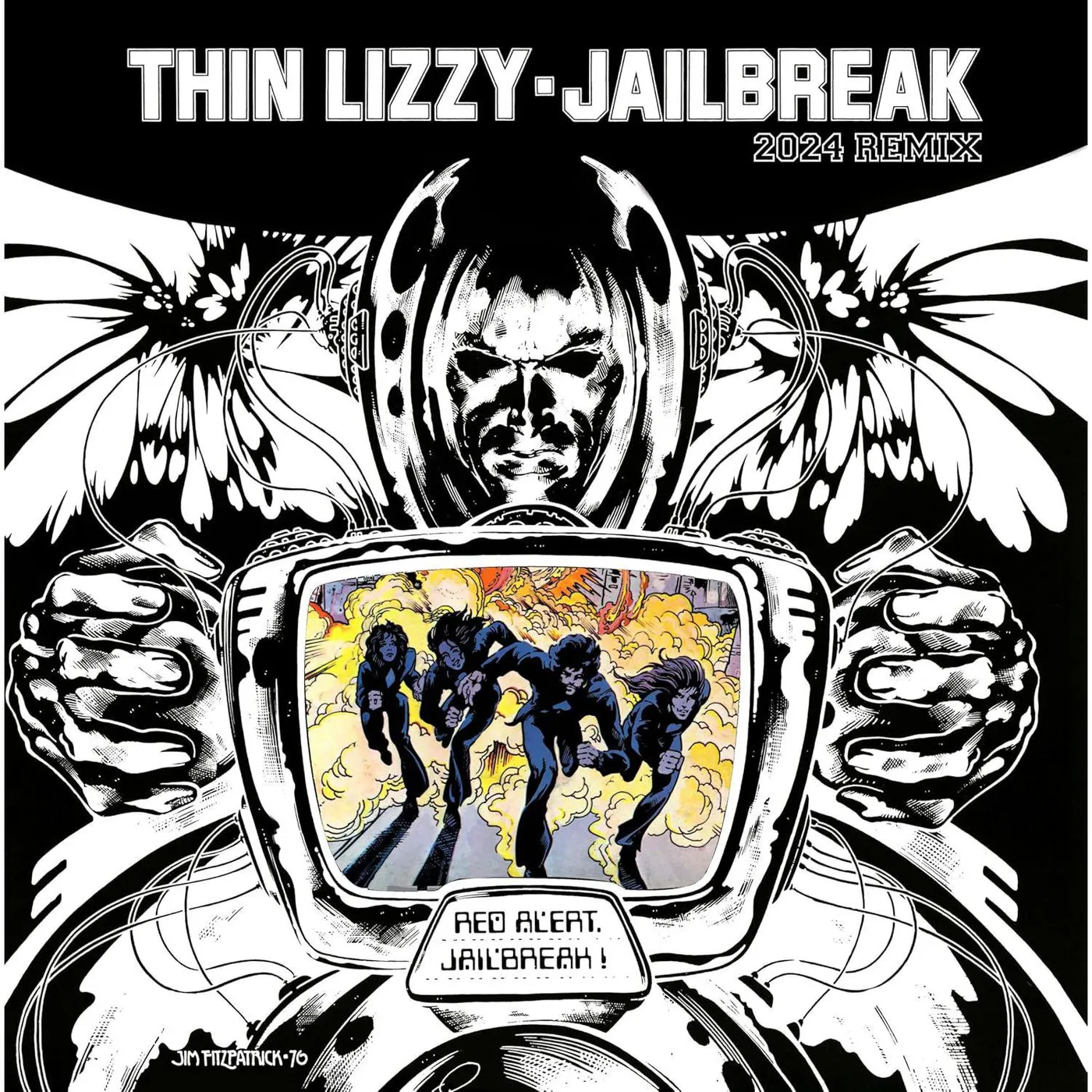 Thin Lizzy Jailbreak (Gray LP) Vinyl Record