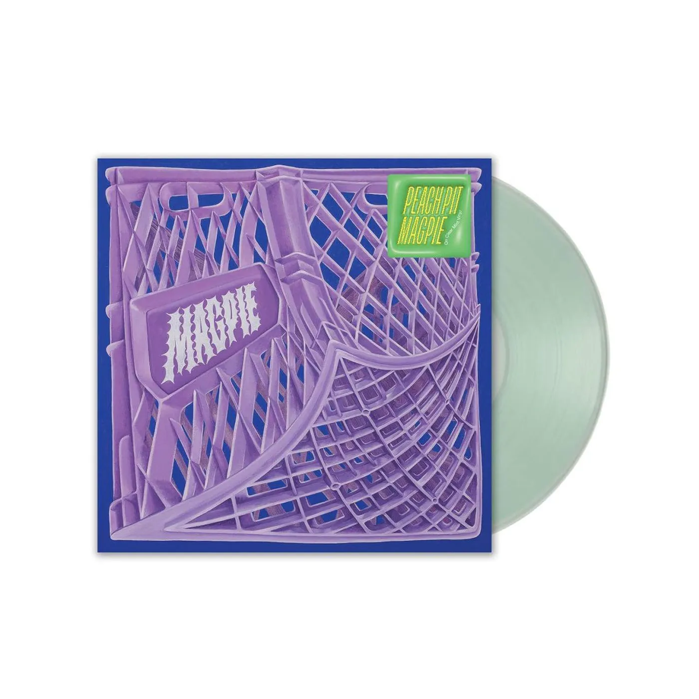 Peach Pit Magpie (Clear, Green) Vinyl Record
