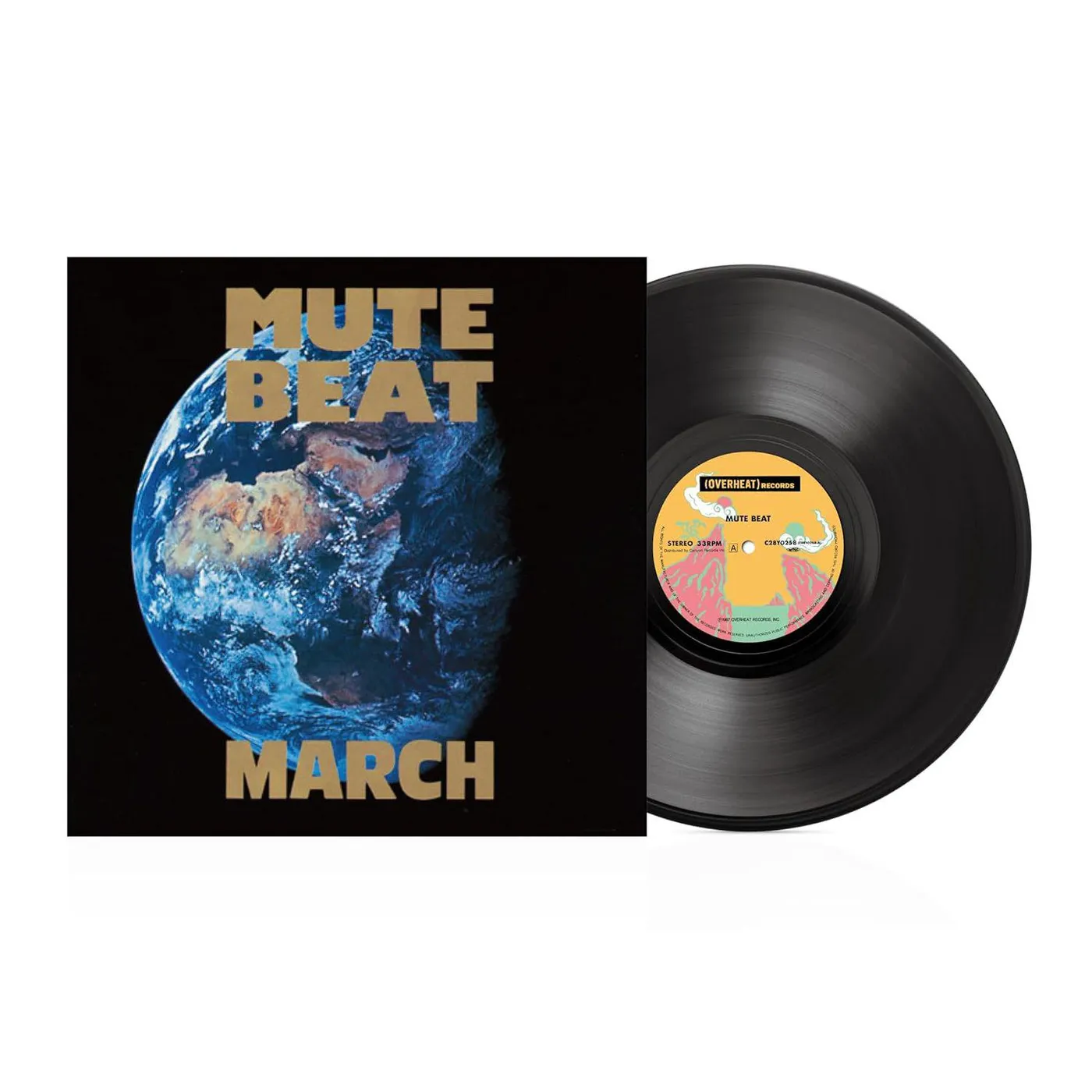 MUTE BEAT March Vinyl Record