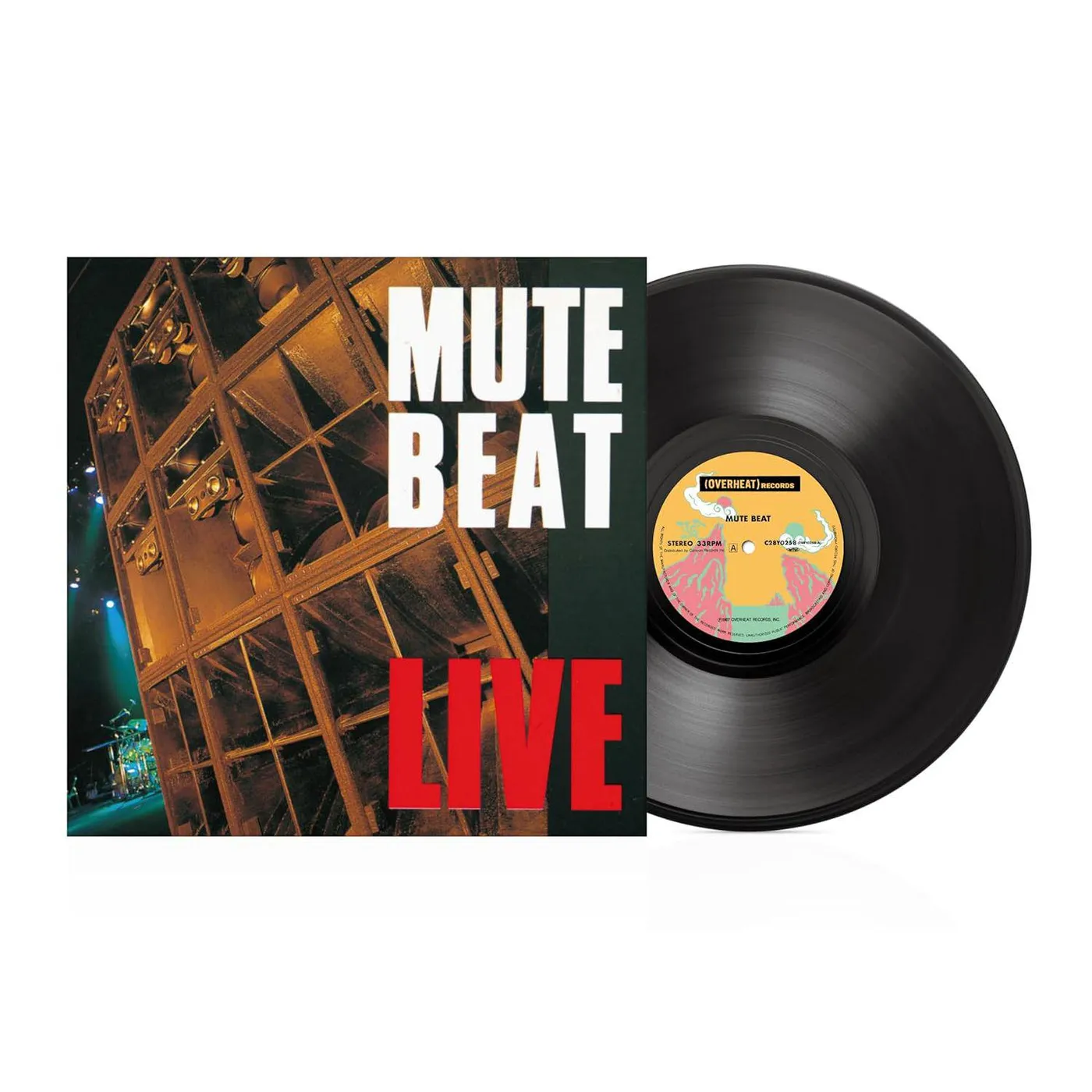 MUTE BEAT Live Vinyl Record