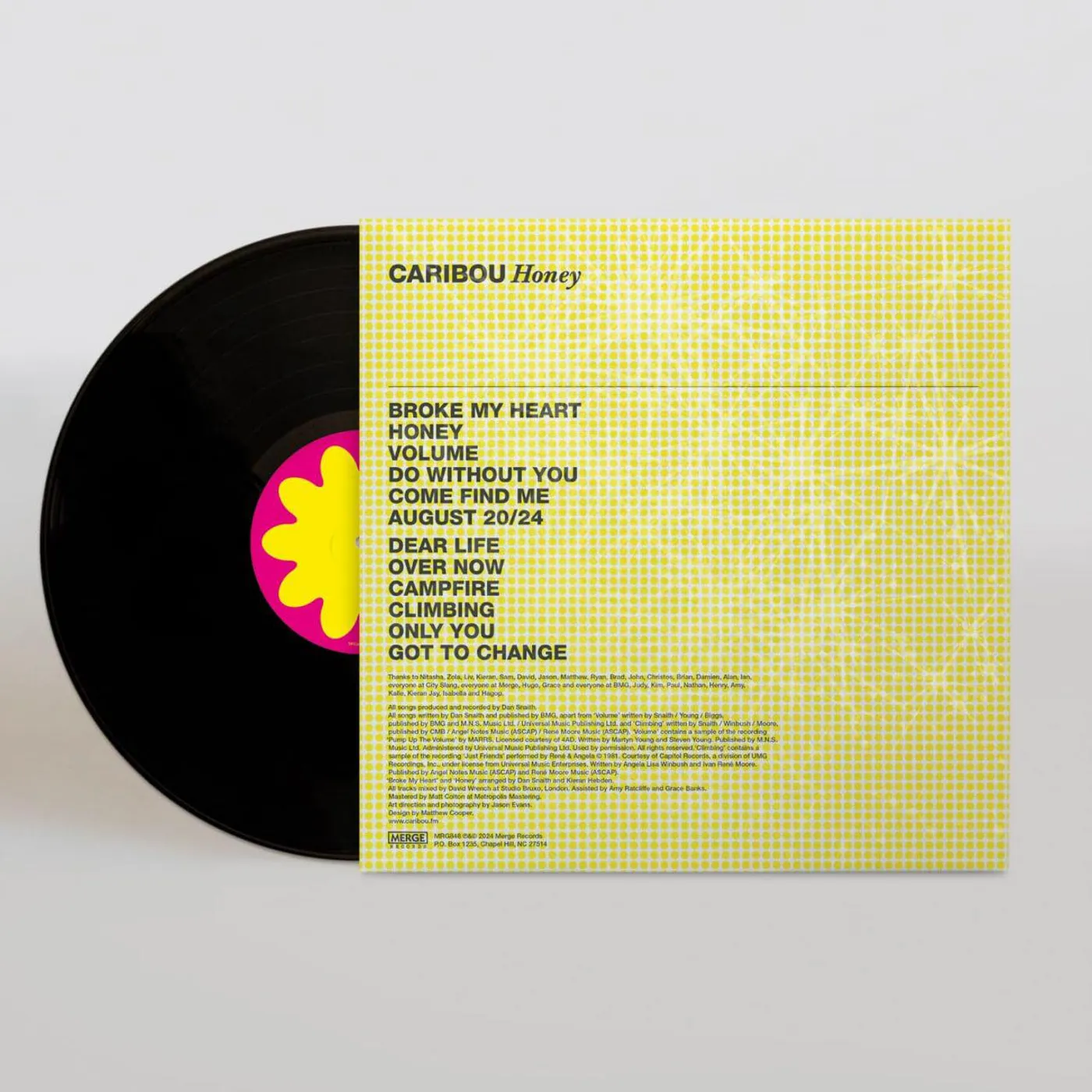 Caribou HONEY Vinyl Record