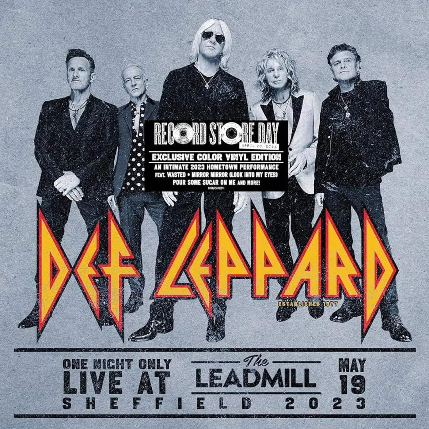 Def Leppard One Night Only: Live At The Leadmill 2023 Vinyl Record