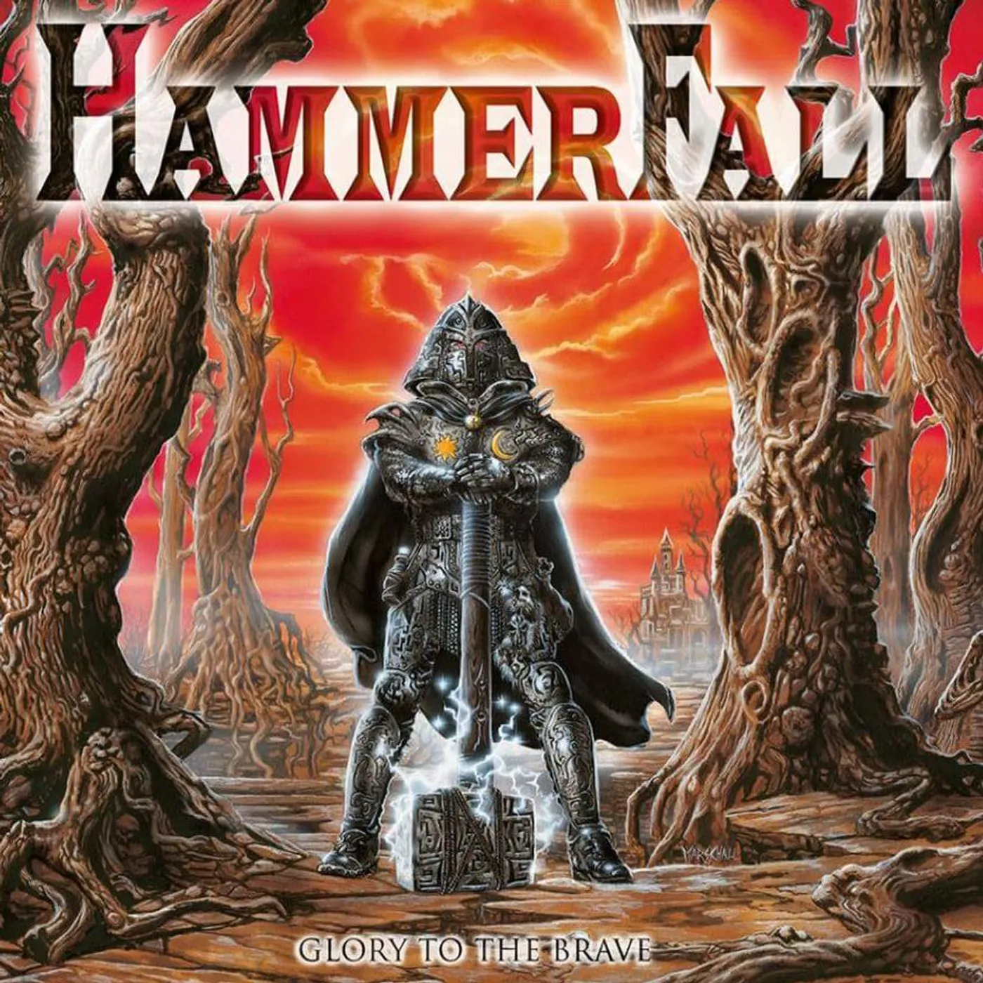HammerFall Glory to the Brave (Silver) Vinyl Record