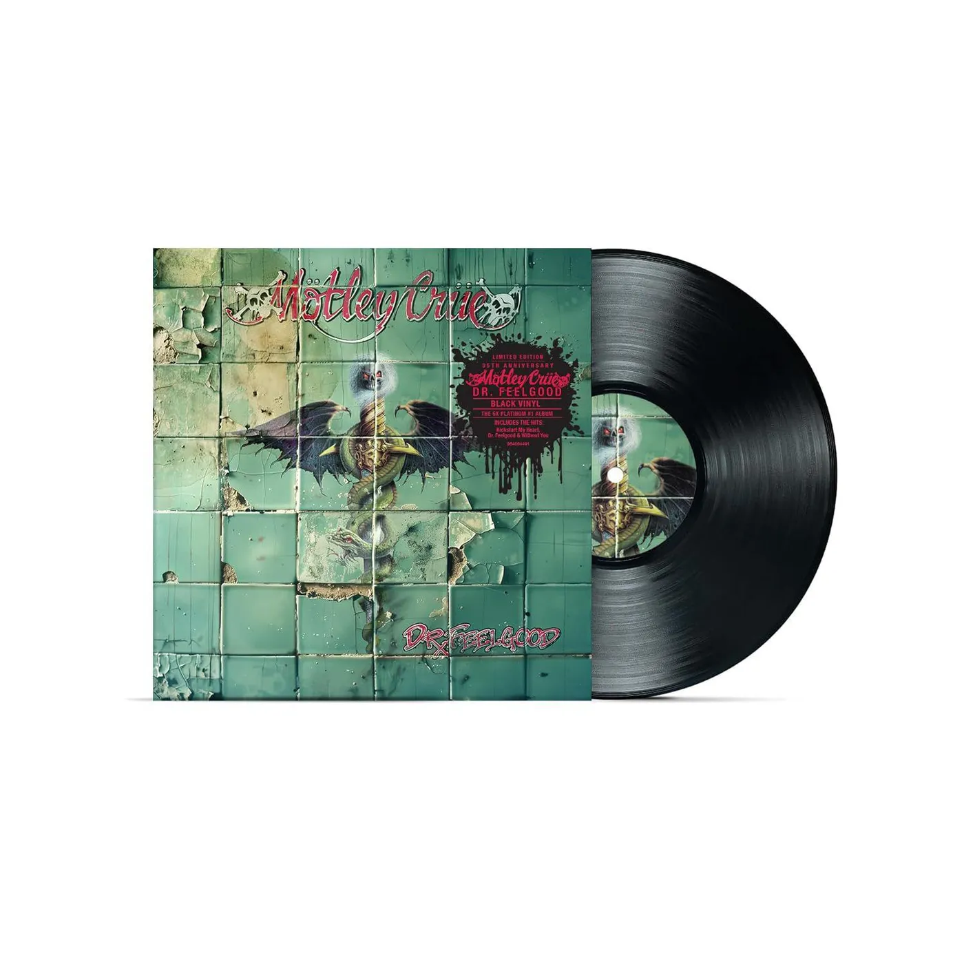 Mötley Crüe Dr Feelgood (35th Anniversary) Vinyl Record