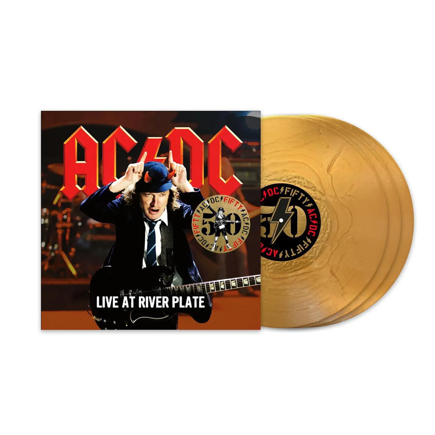 AC/DC Live At River Plate (50th Anniversary) Vinyl Record