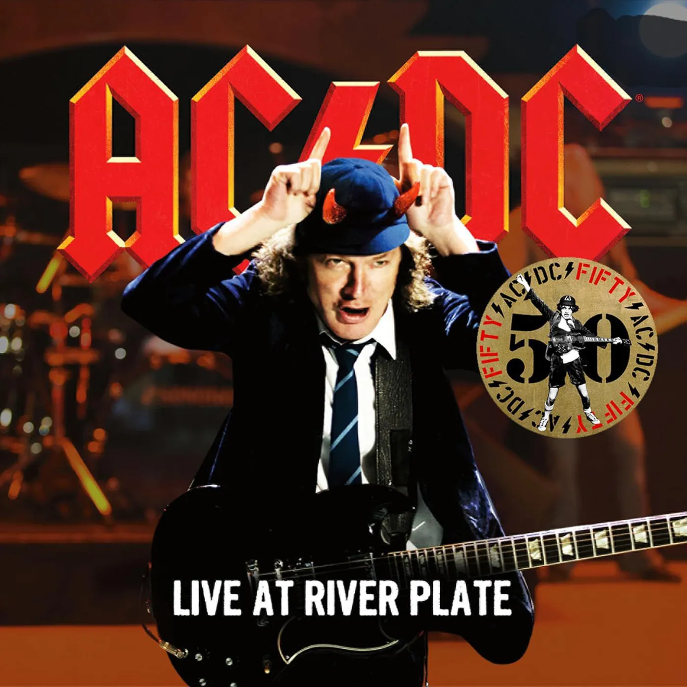 AC/DC Live At River Plate (50th Anniversary) Vinyl Record