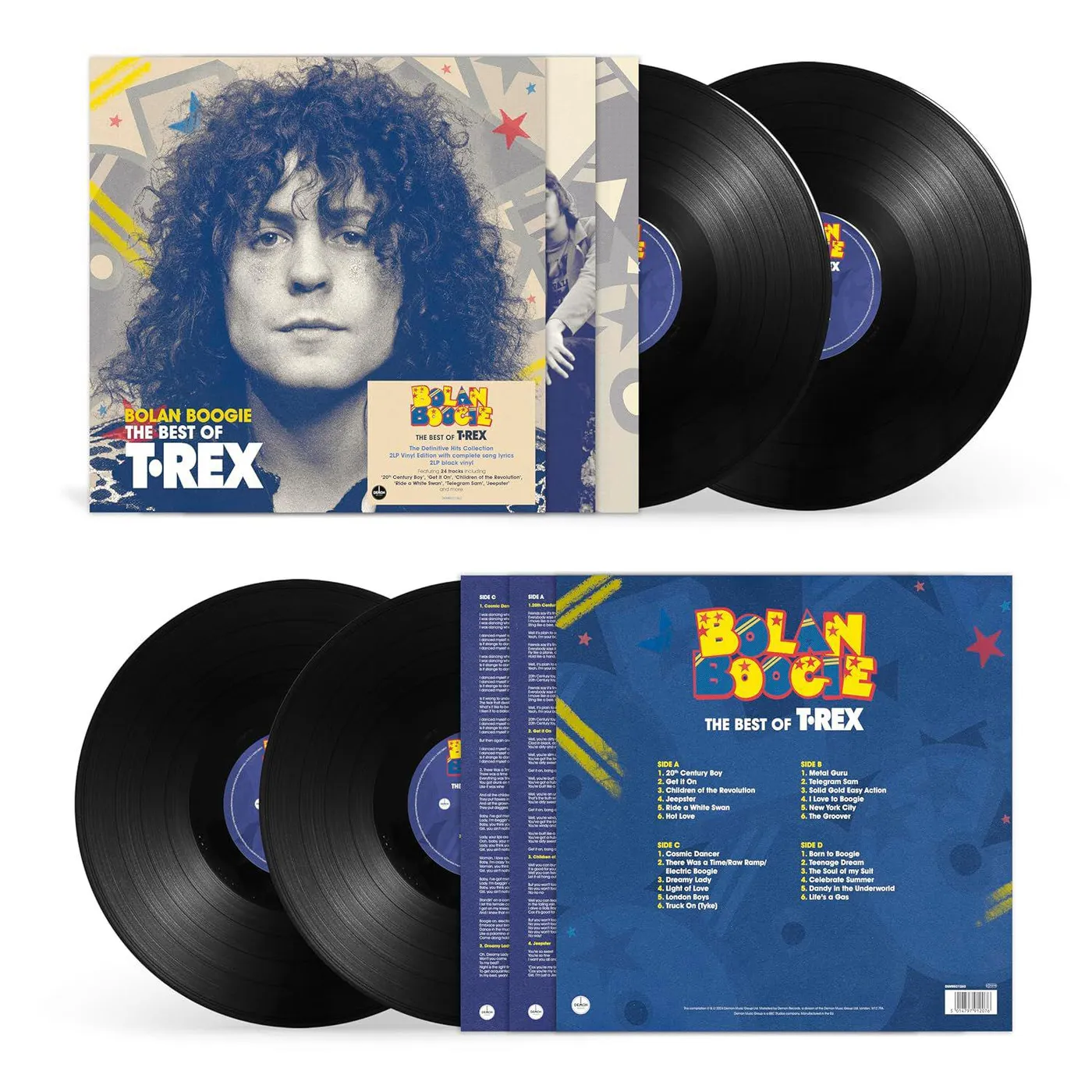 Bolan Boogie: The Very Best Of T. Rex (2LP) Vinyl Record