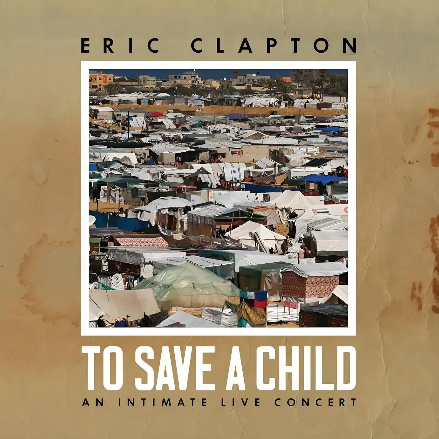 Eric Clapton To Save A Child (2LP/White) Vinyl Record
