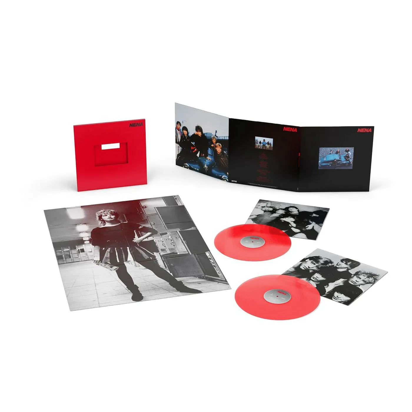  Nena (Remastered/2LP/Clear Red) Vinyl Record