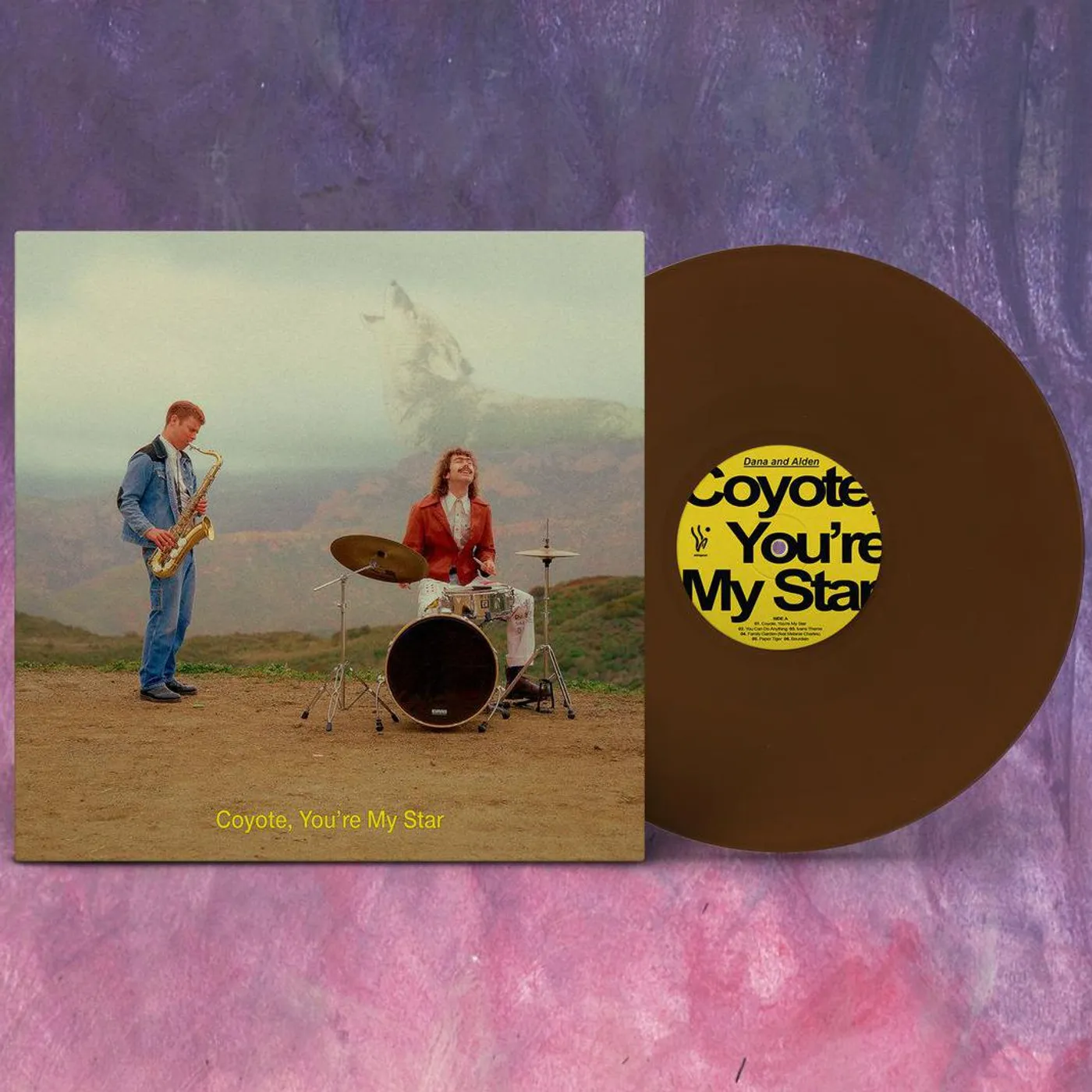 Dana and Alden Coyote You're My Star (Chocobanano) Vinyl Record