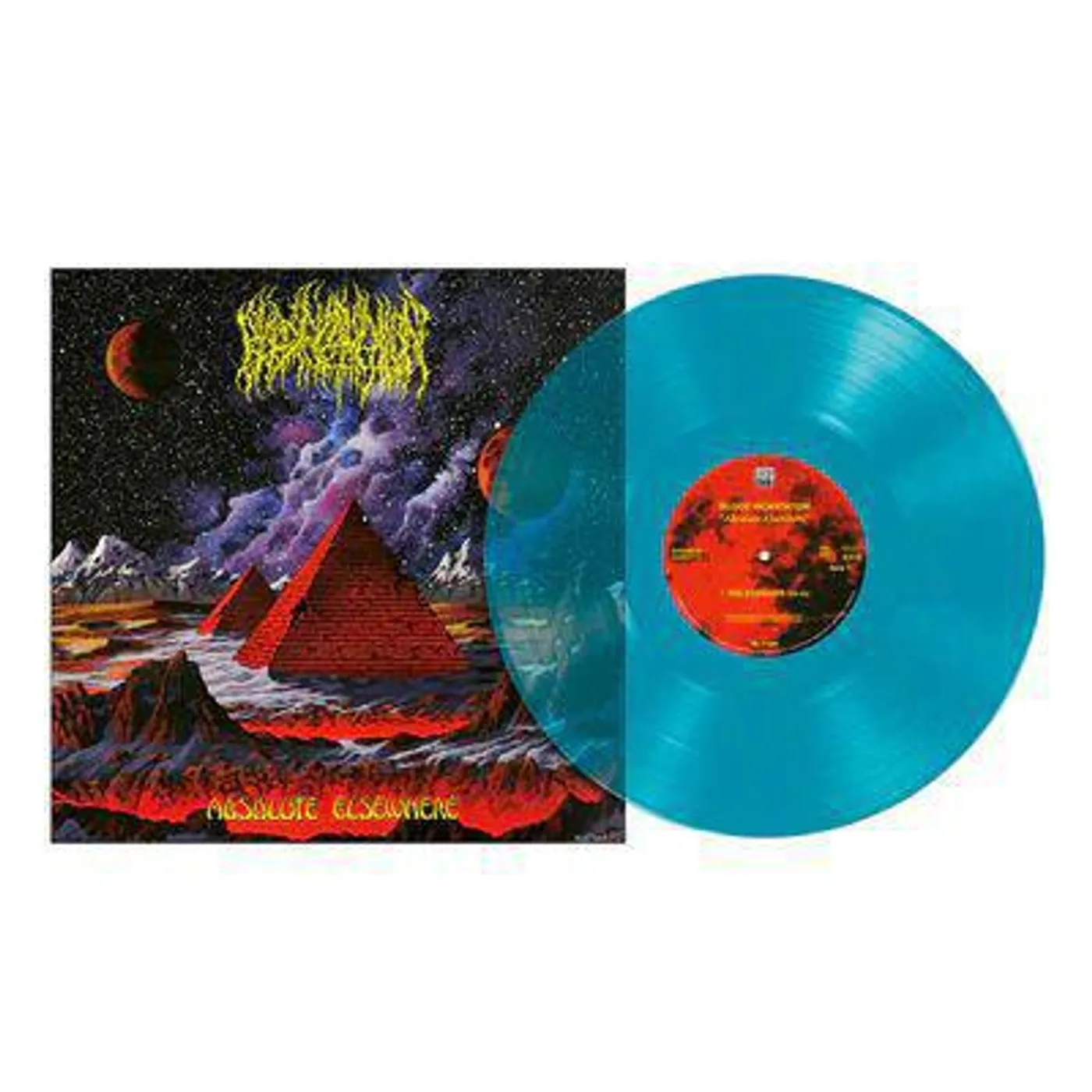 Blood Incantation Absolute Elsewhere (Limited Edition/Clear Turquoise) Vinyl Record