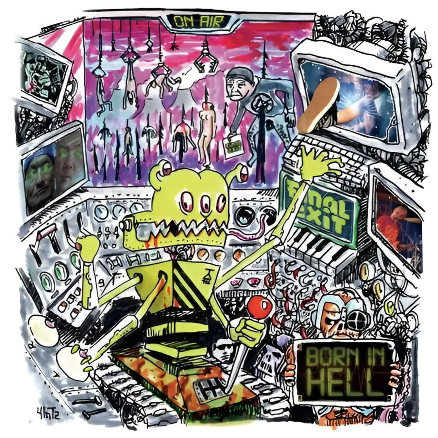 Final Exit Born In Hell Vinyl Record