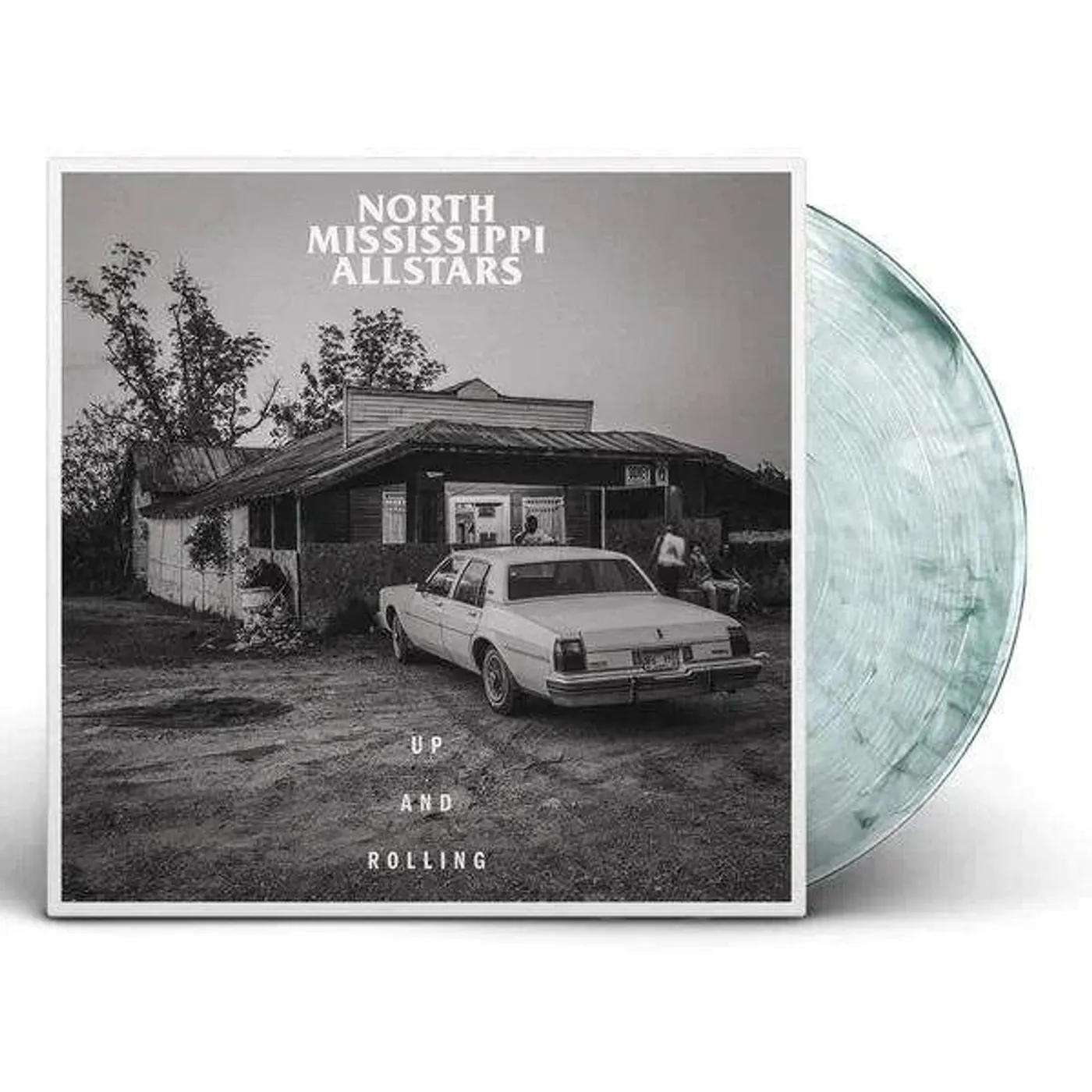 North Mississippi Allstars Up & Rolling (Limited Sea Glass & Smoke) Vinyl Record
