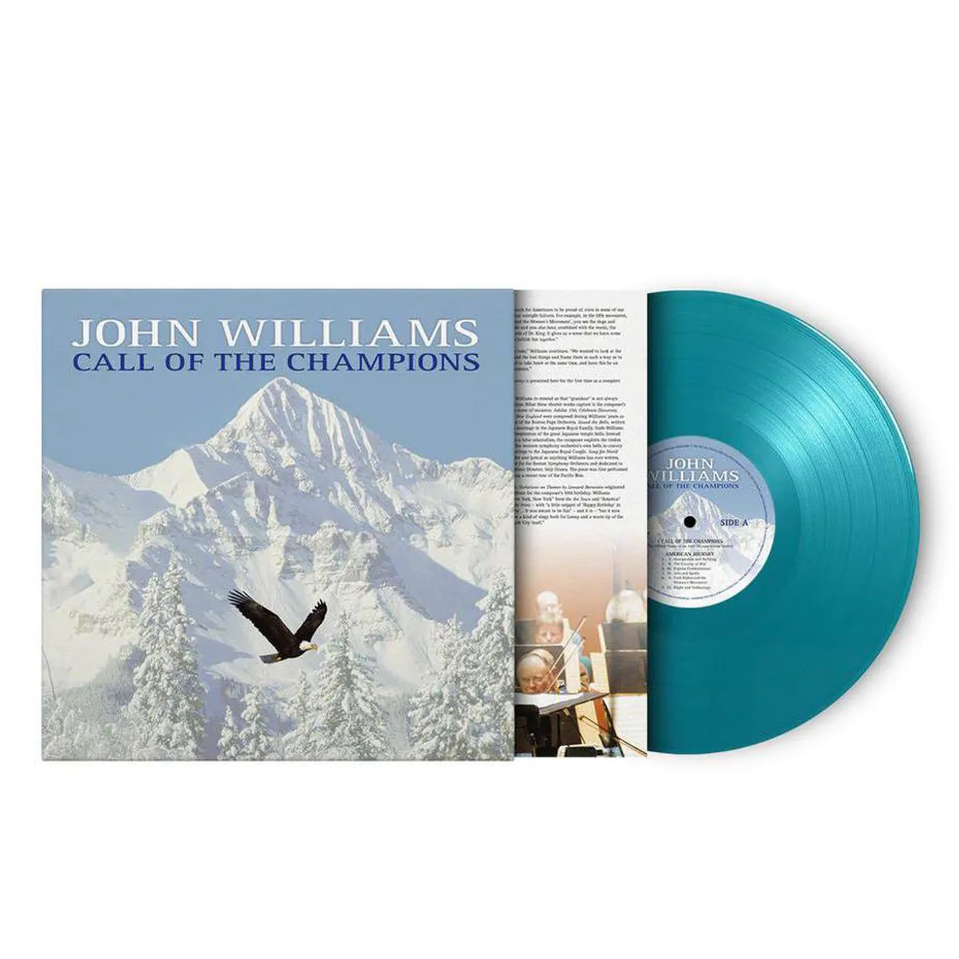 John Williams  Call Of The Champions (Limited Edition, 180 Gram, Turquoise) Vinyl Record