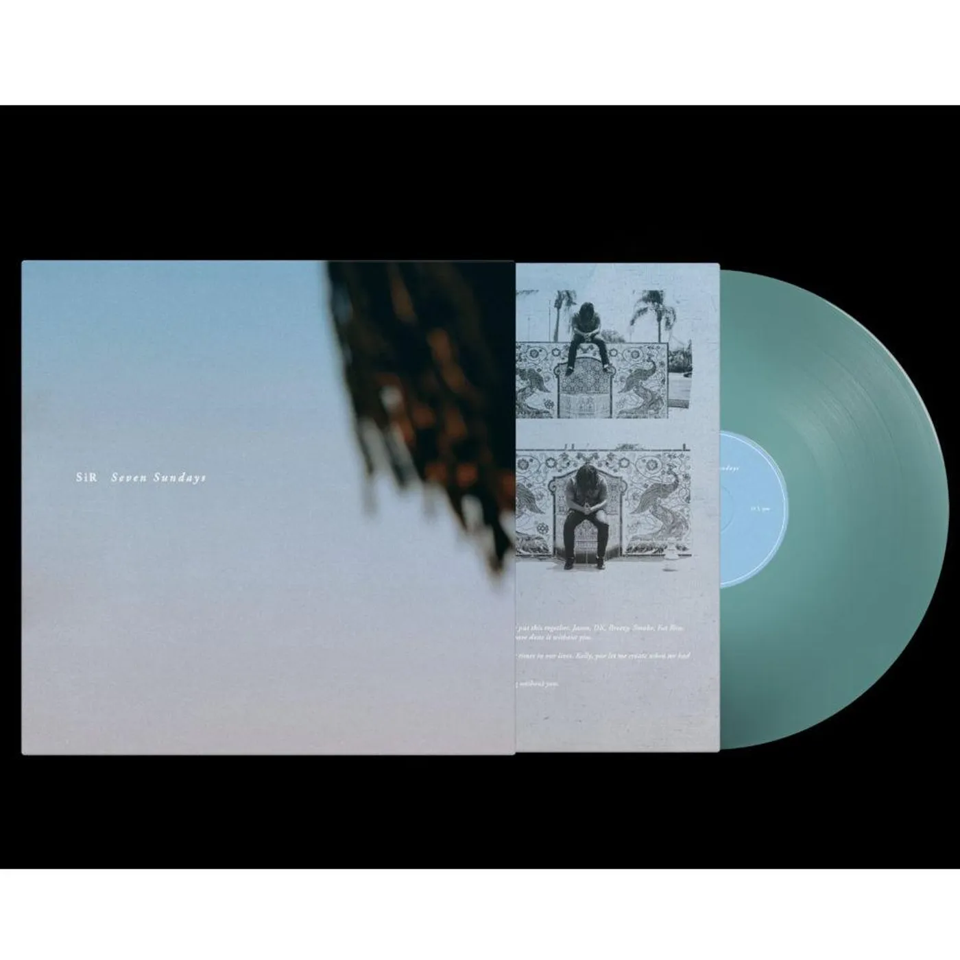 SiR Seven Sundays (Transparent Ice Blue) Vinyl Record