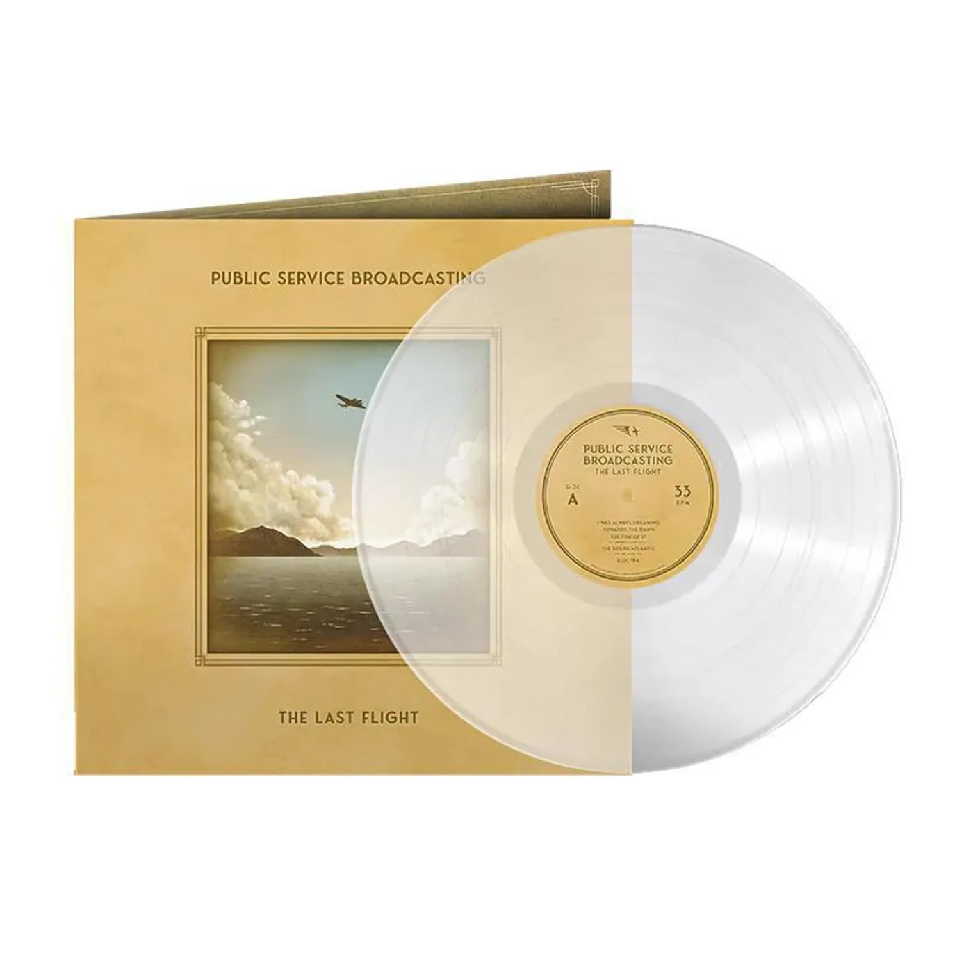Public Service Broadcasting Last Flight (Limited Edition, Clear) Vinyl Record