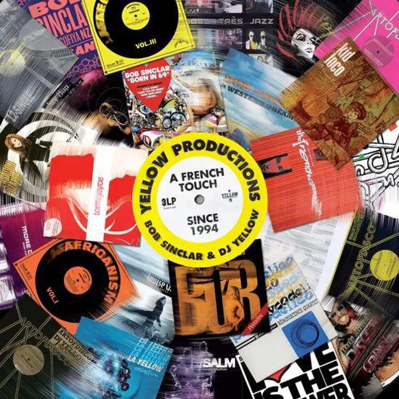 Various Artists  Yellow Productions: Bob Sinclar & DJ Yellow A French Touch Since 1994 (Boxed Set/Limited Edition/3LP) Vinyl Record