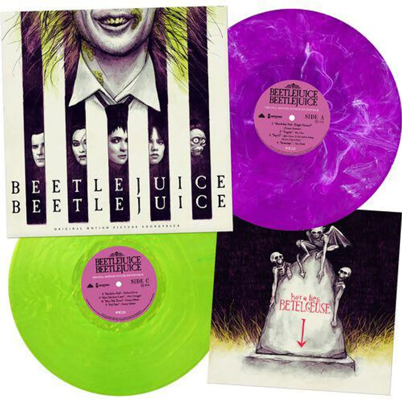 Beetlejuice Beetlejuice - O.S.T. Beetlejuice Beetlejuice OST (Purple, White, Green, Smoke) Vinyl Record