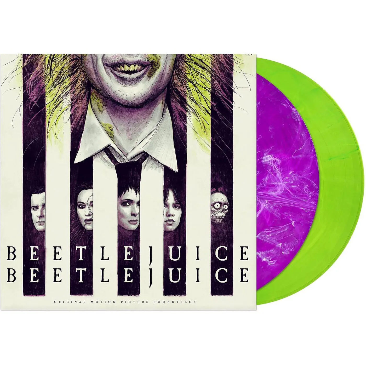 Beetlejuice Beetlejuice - O.S.T. Beetlejuice Beetlejuice OST (Purple, White, Green, Smoke) Vinyl Record