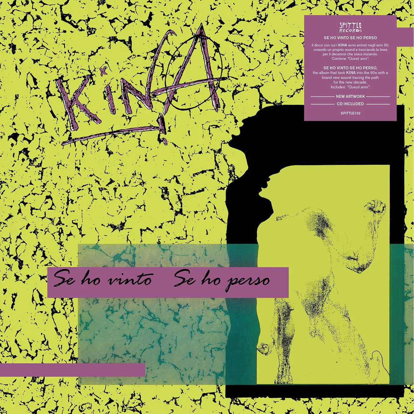 Kina Se Ho Vinto Se Ho Perso Vinyl Record - With CD