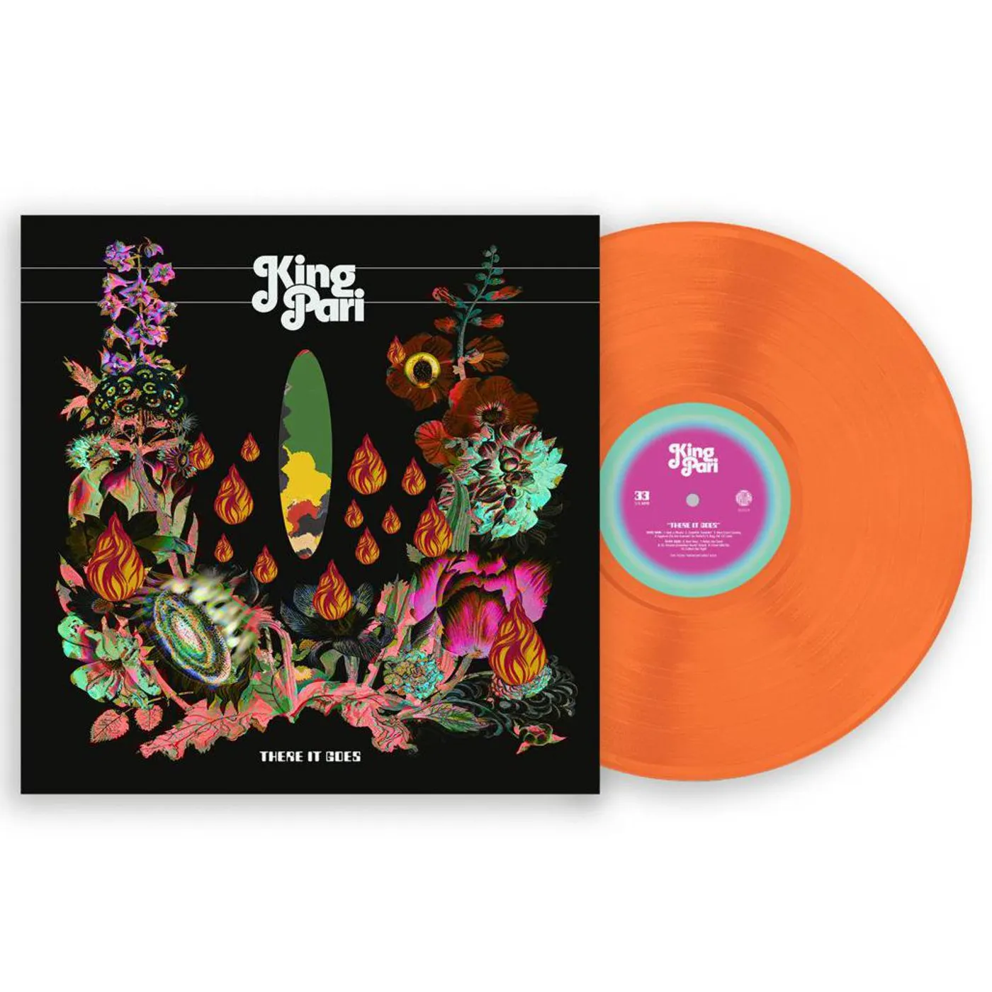 King Pari There It Goes (Orange) Vinyl Record