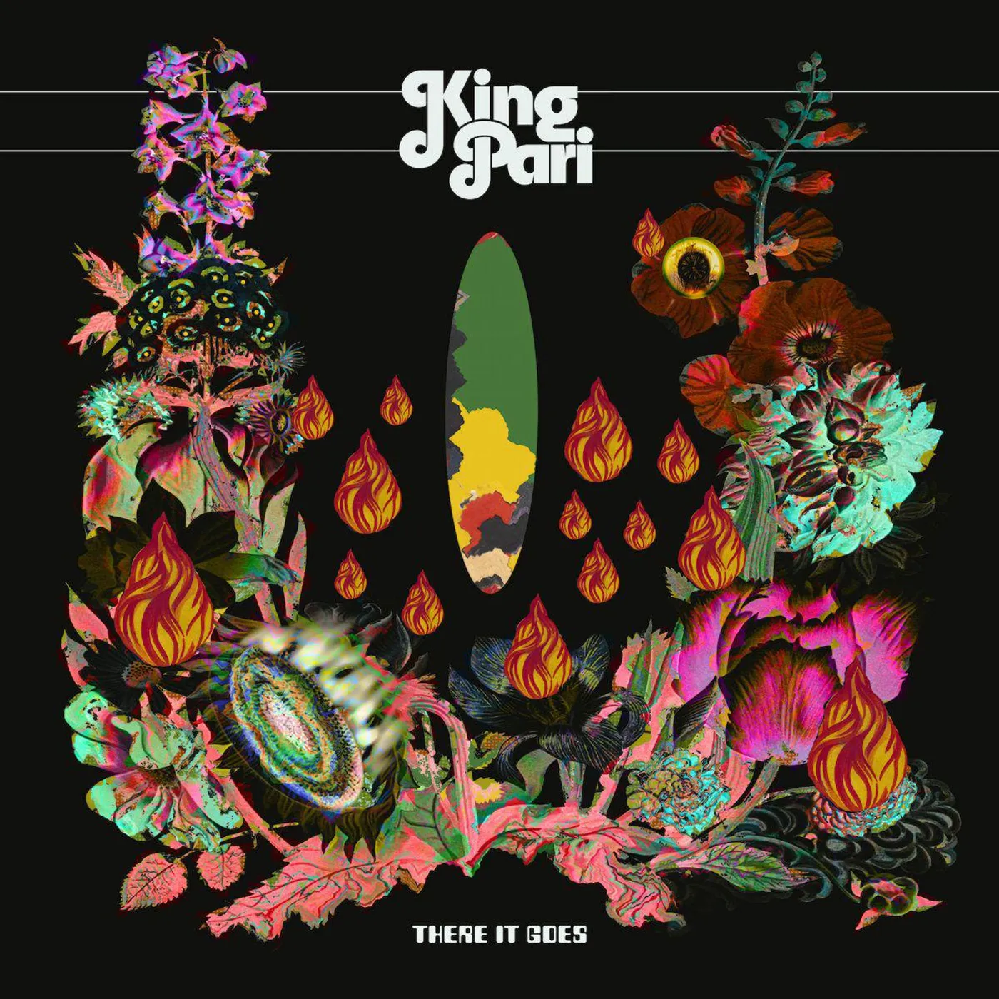 King Pari There It Goes (Orange) Vinyl Record