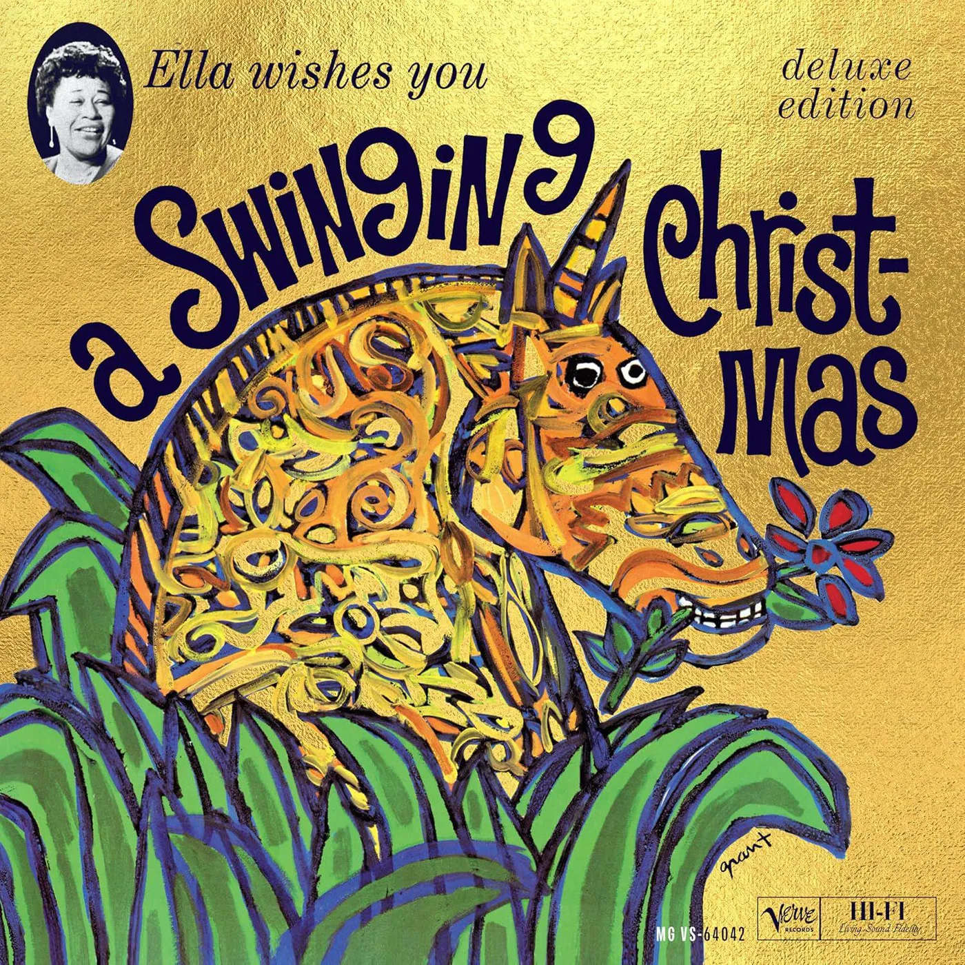 Ella Fitzgerald Ella Wishes You A Swinging Christmas (2LP) Vinyl Record