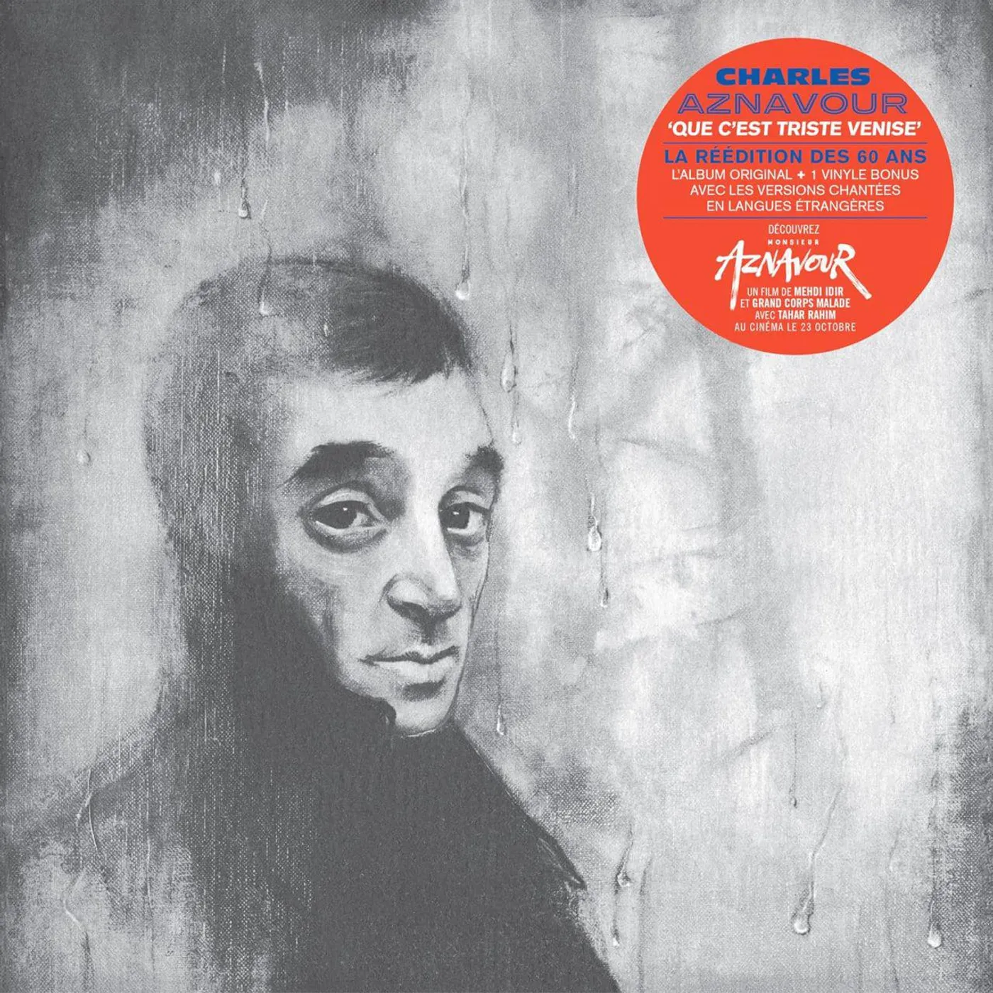 Charles Aznavour QUE C'EET TRISTE VENISE Vinyl Record