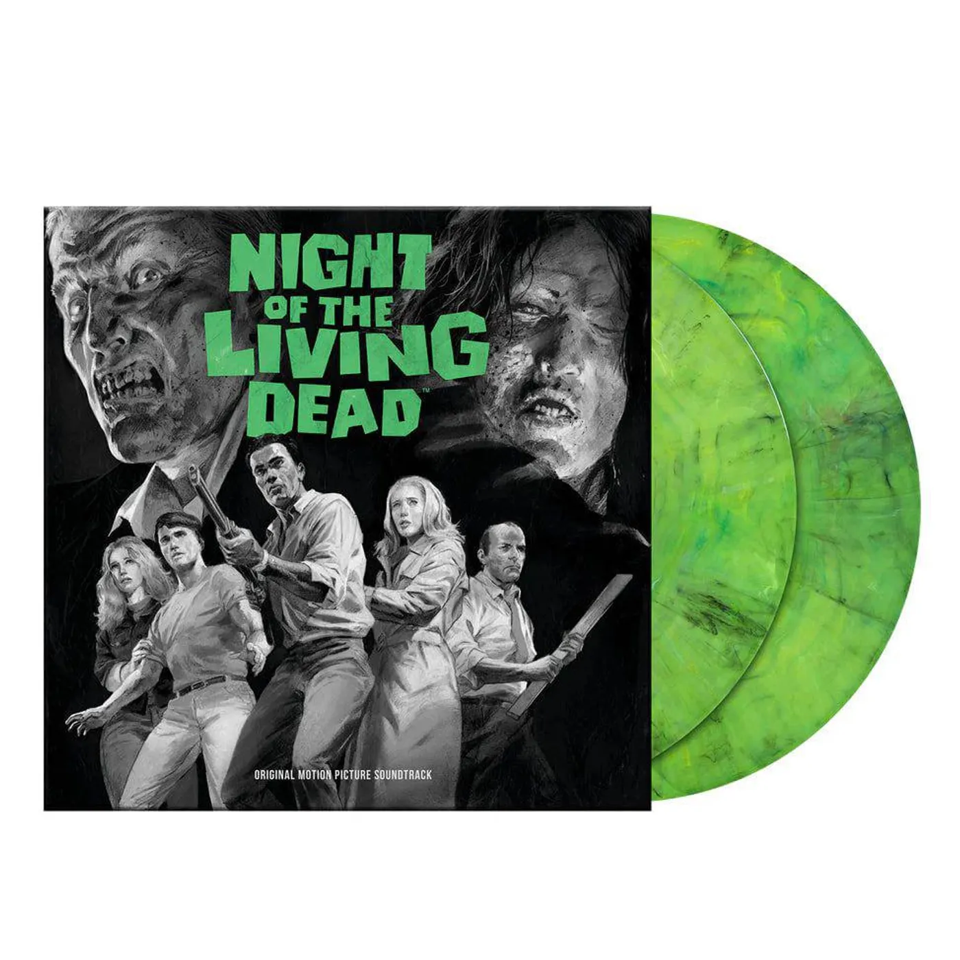 Night Of The Living Dead - O.S.T. Night Of The Living Dead - Original Soundtrack (2LP/Zombie Green) Vinyl Record