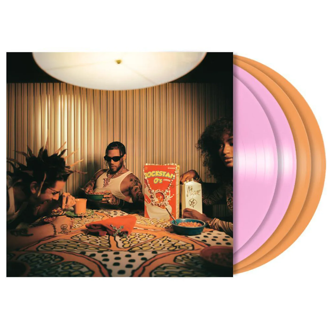 JHAYCO Le Clique: Vida Rockstar (X) (Hot Pink/Tangerine) Vinyl Record